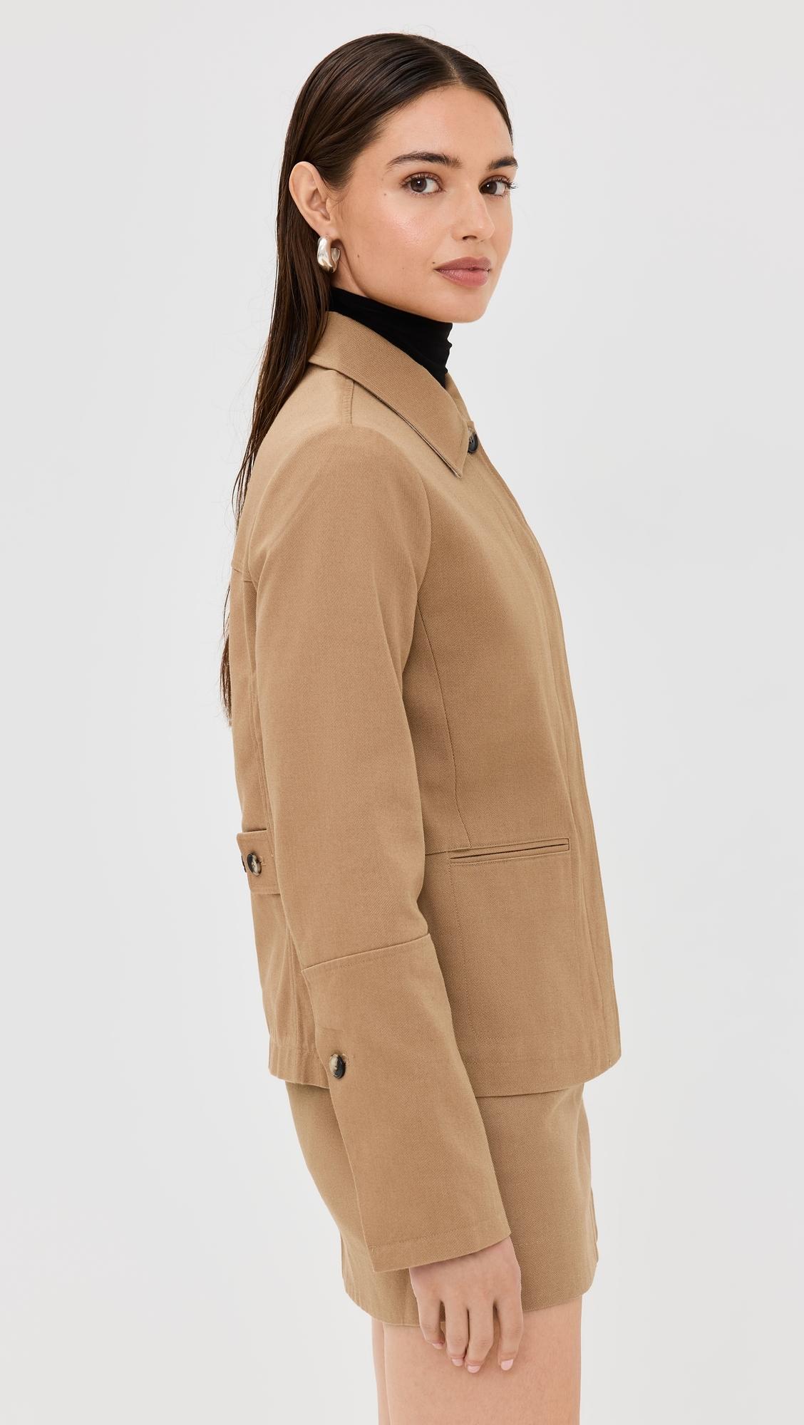 Sawyer Jacket in Gabardine