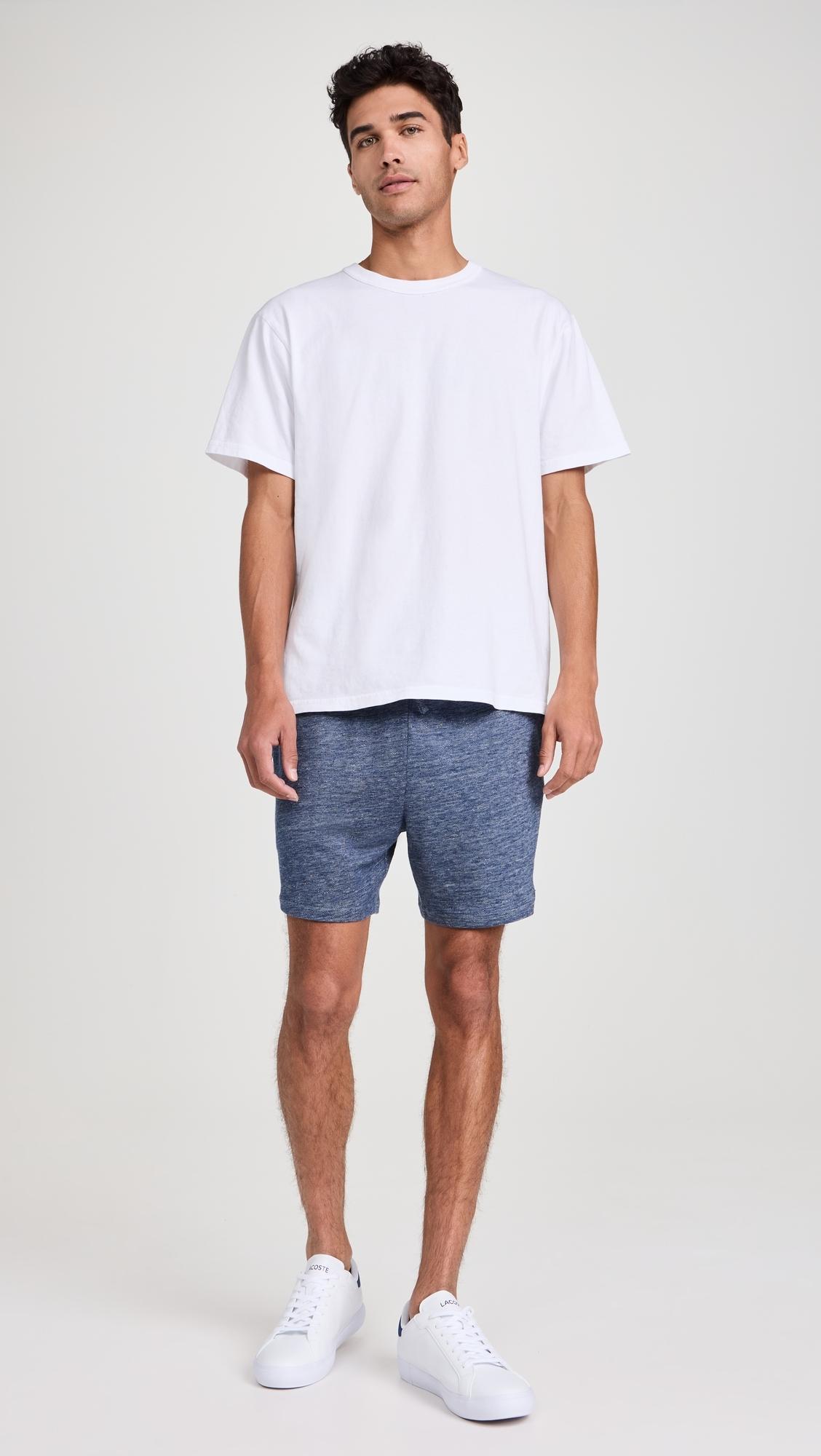 Terry Linen 6" Shorts