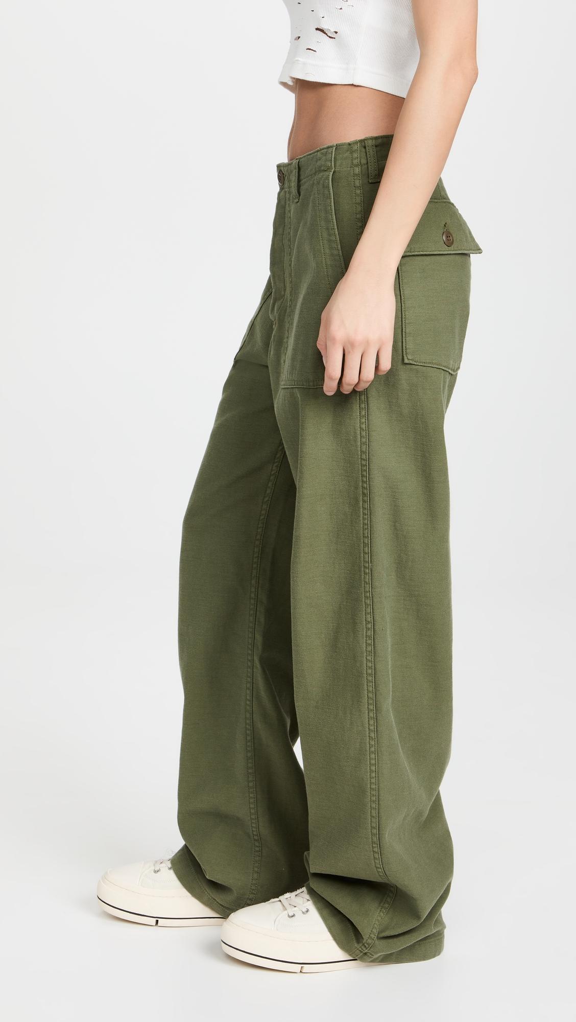 Wide Leg Utility Pants