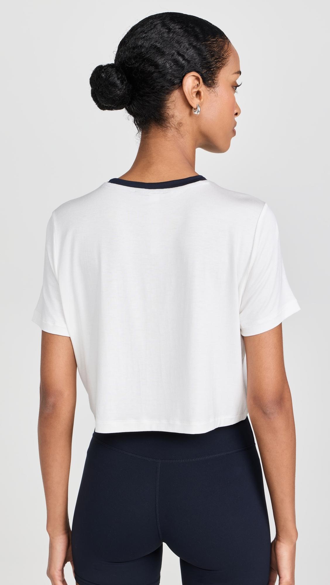 Djuna Crop Ringer Tee