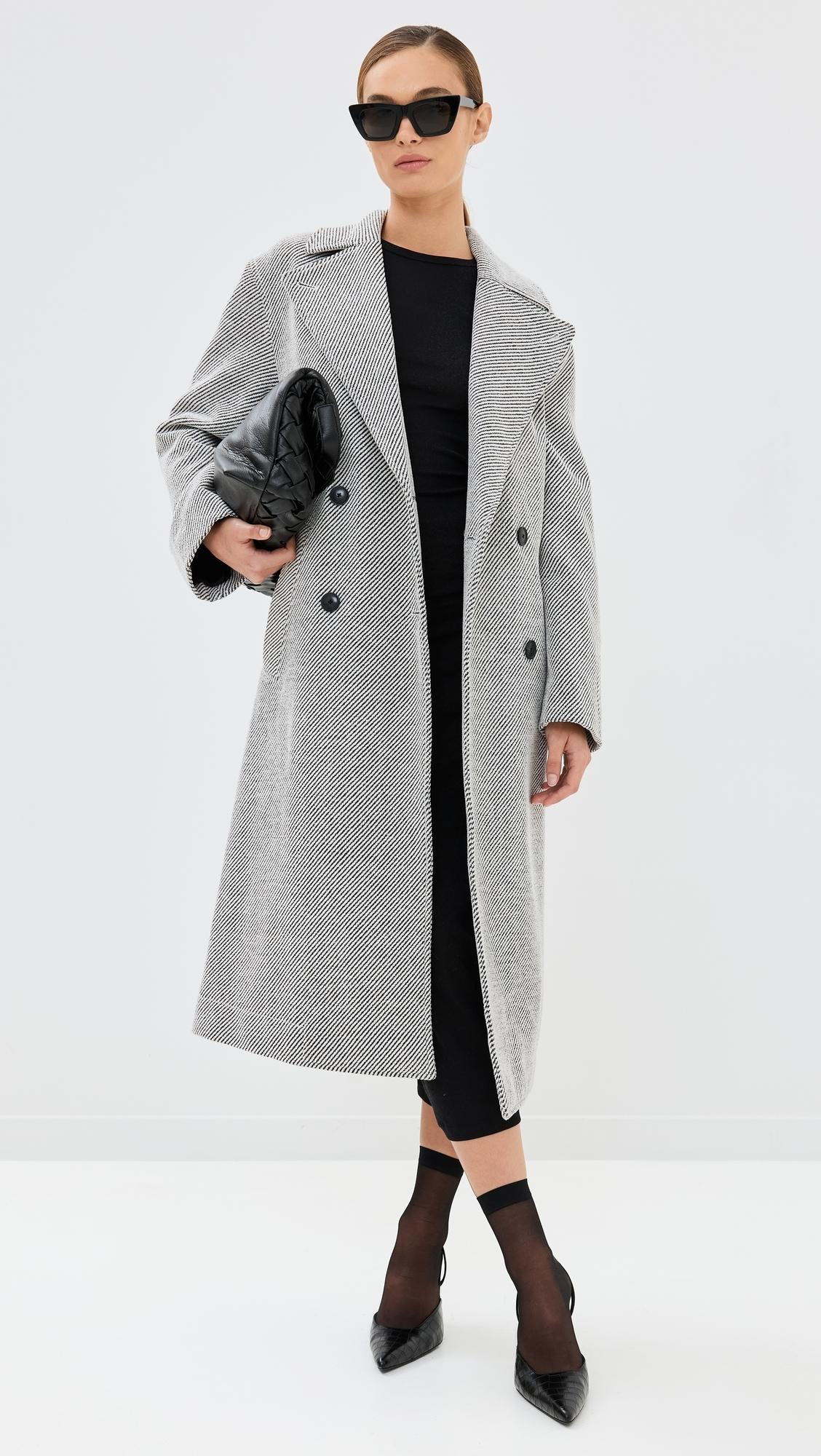 Ronan Coat in Soft Twill Coating