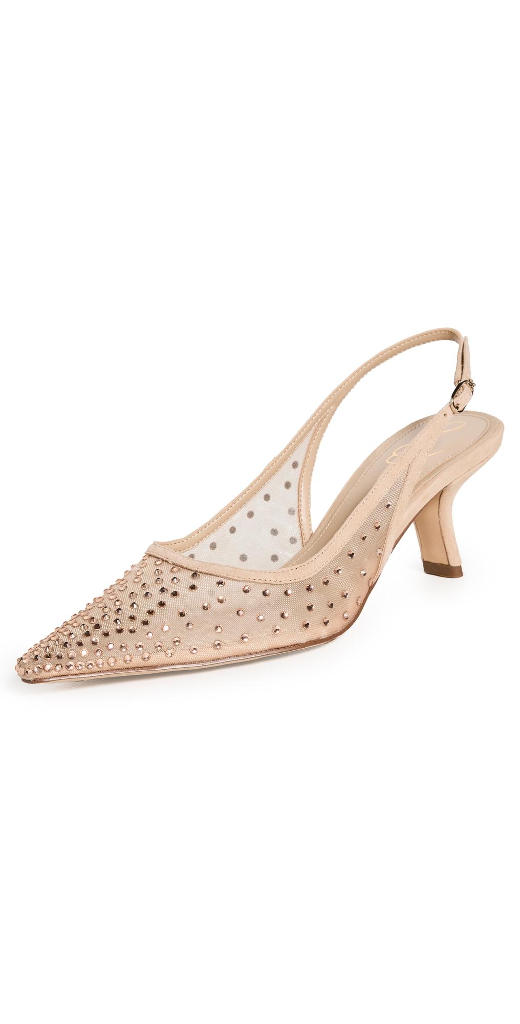 Bianka Mesh Slingback Pumps