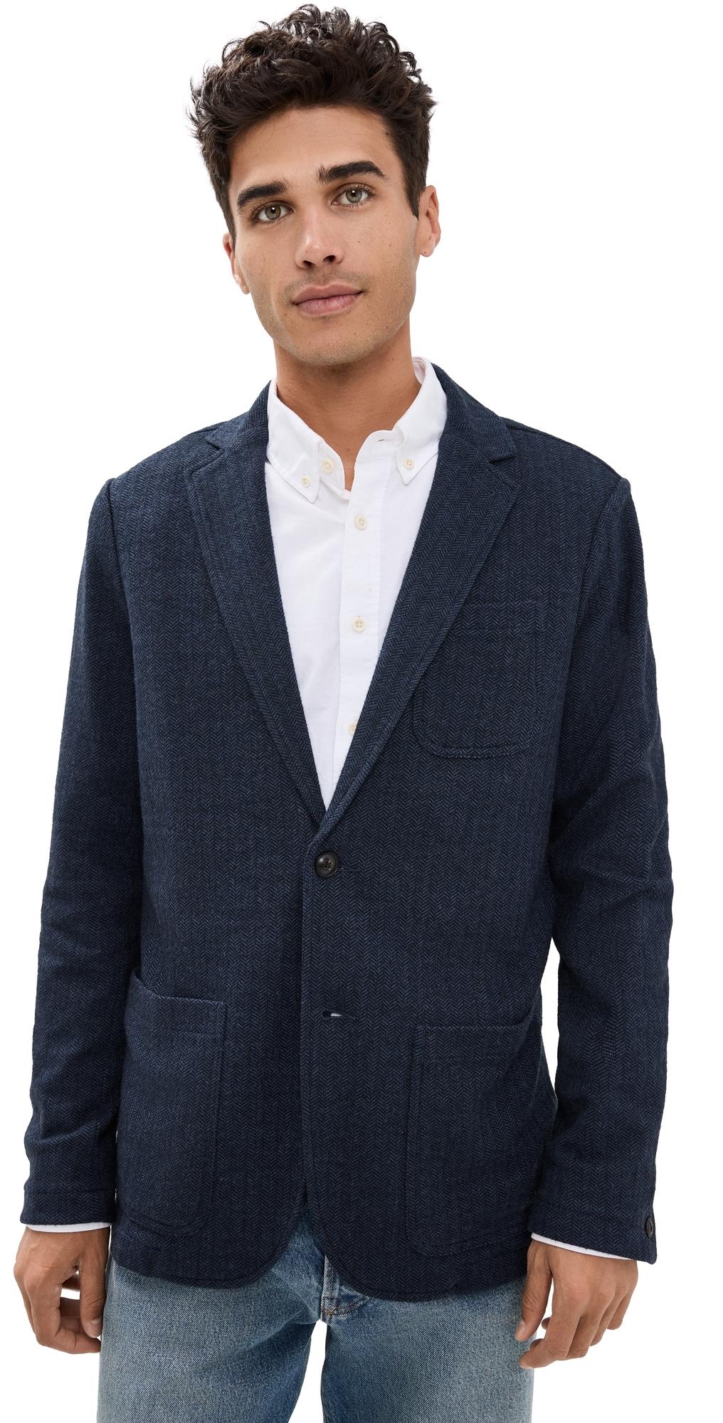 Inlet Herringbone Blazer