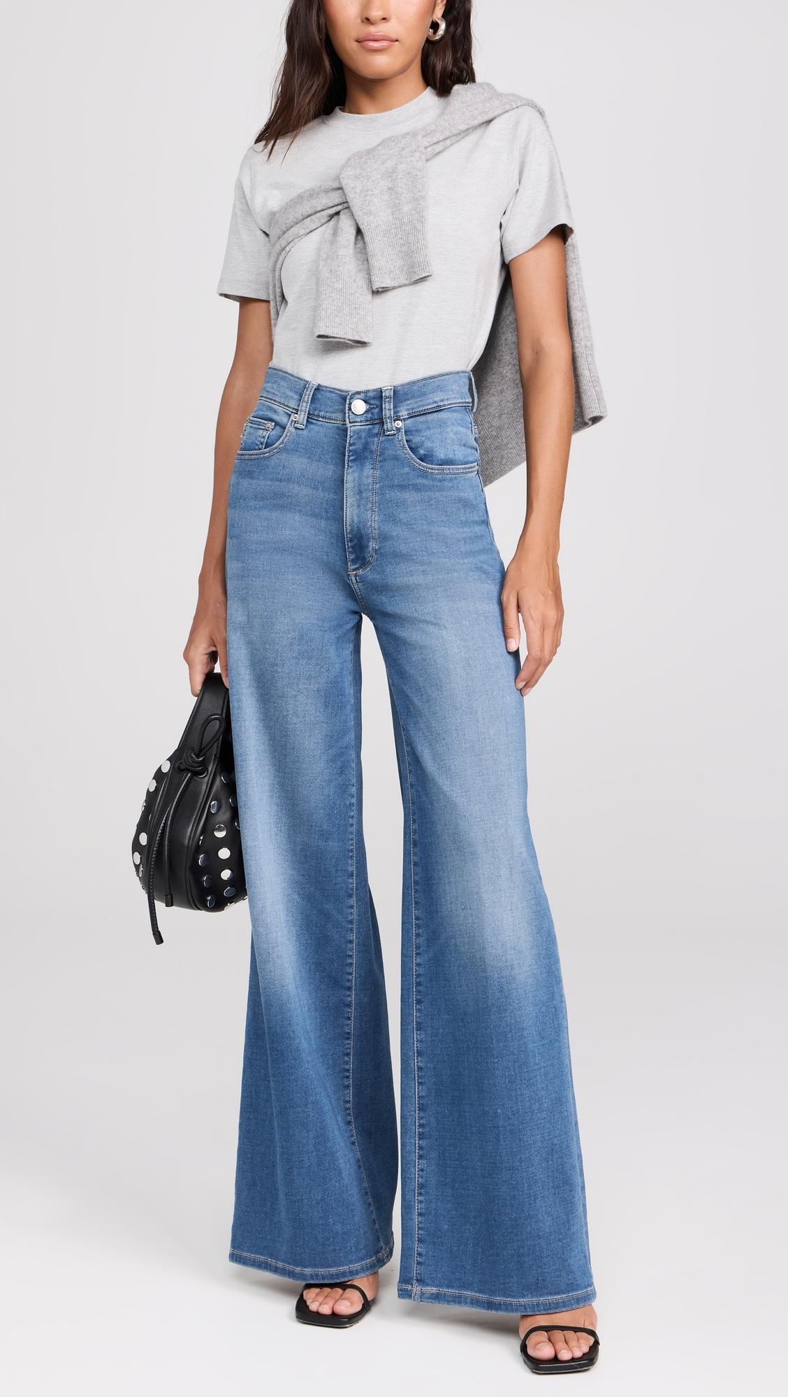 Softwear Hepburn Wide Leg High Rise Jeans