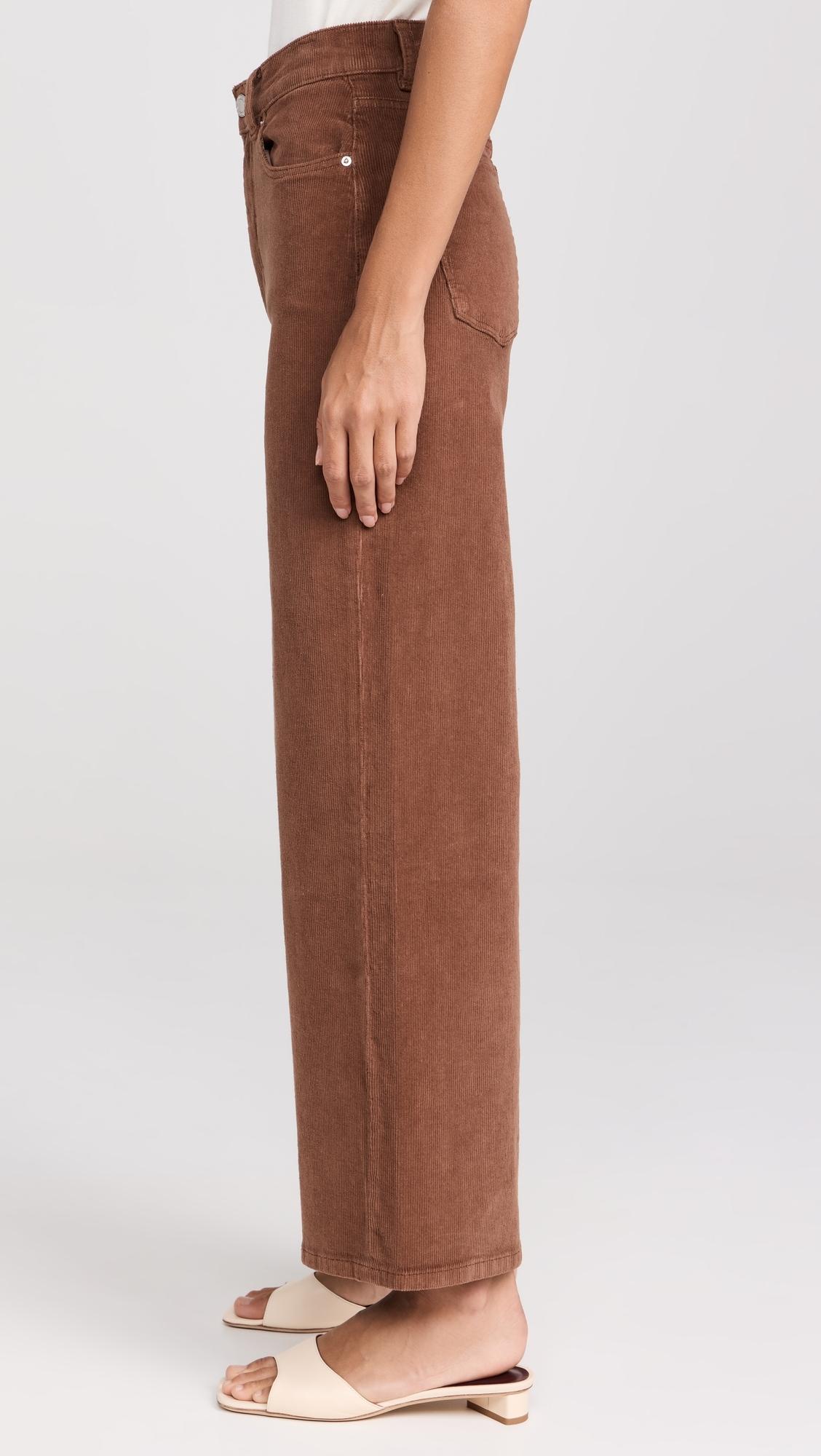 Hepburn Wide Leg High Rise Corduroy Jeans