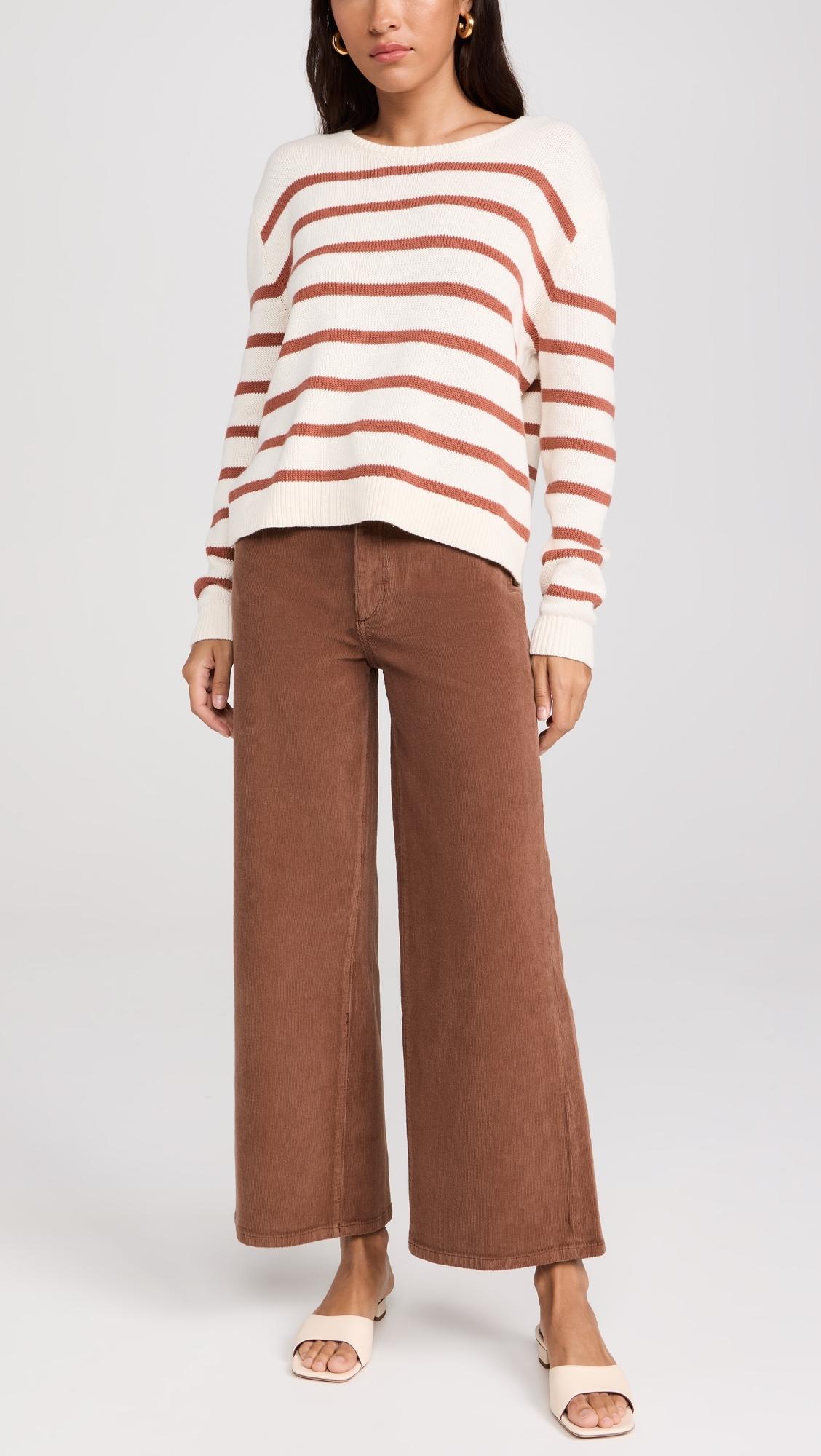 Hepburn Wide Leg High Rise Corduroy Jeans