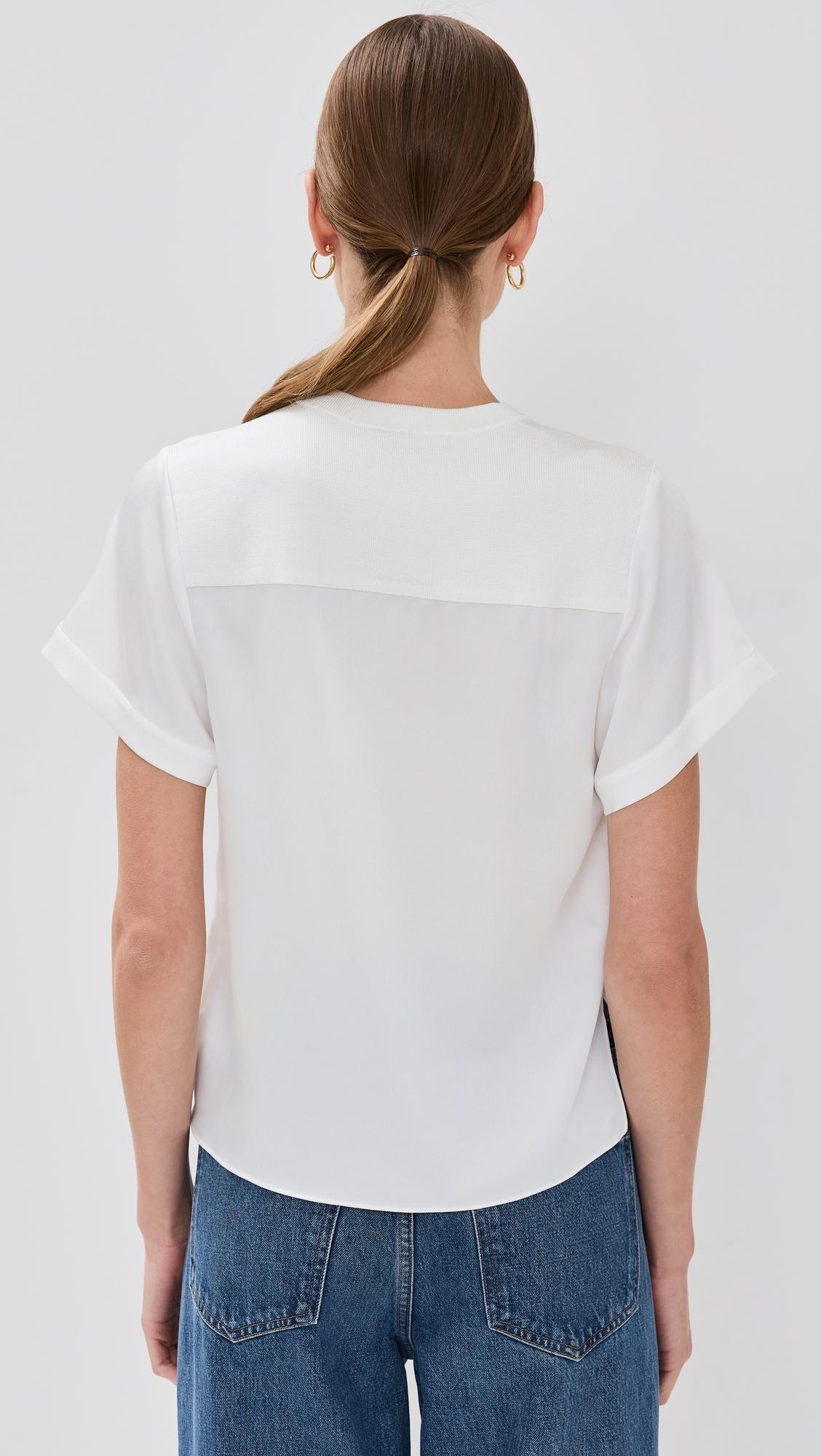 Addy Knit Back T-Shirt