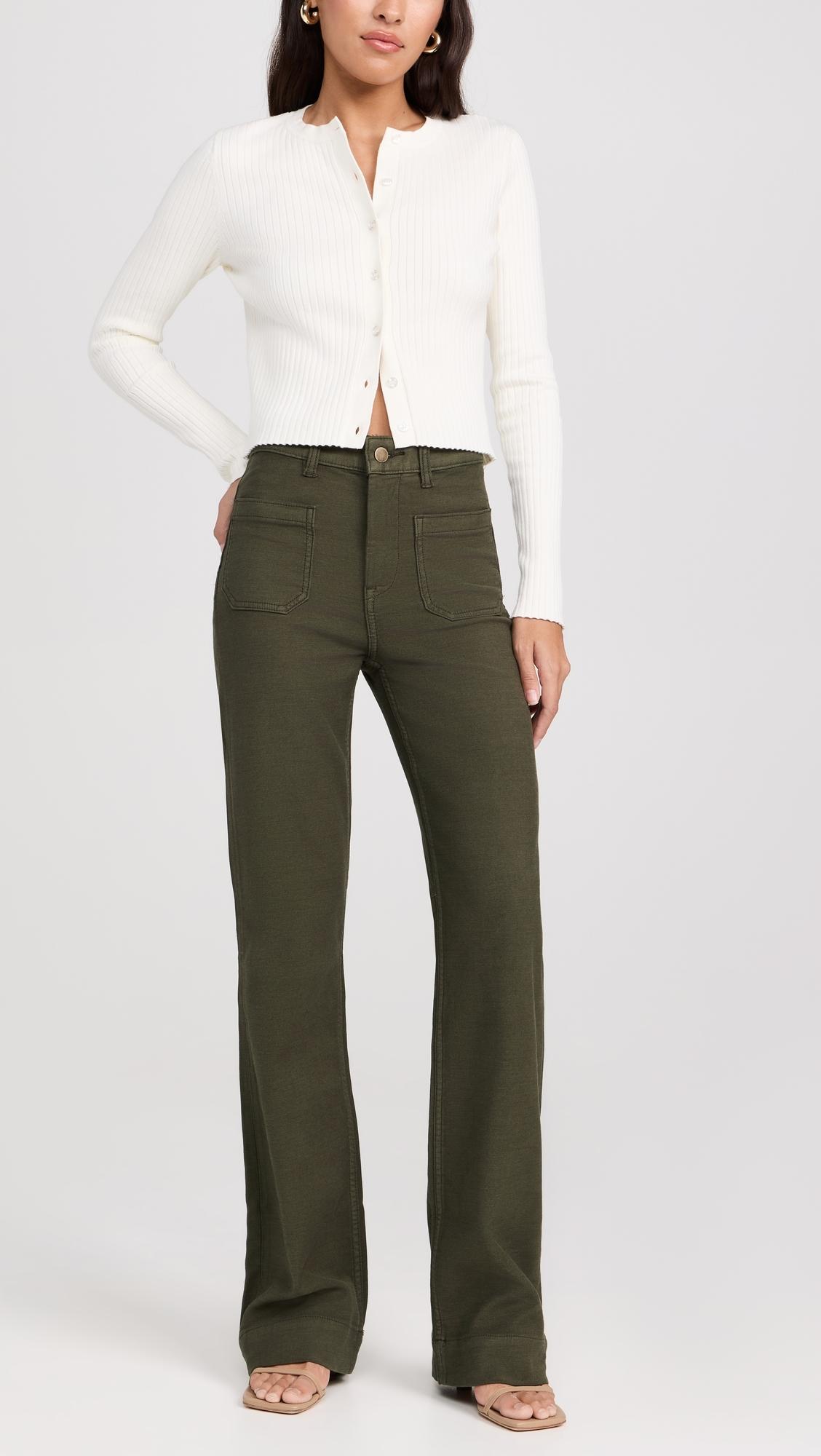 Stretch Terry Patch Pocket Pants