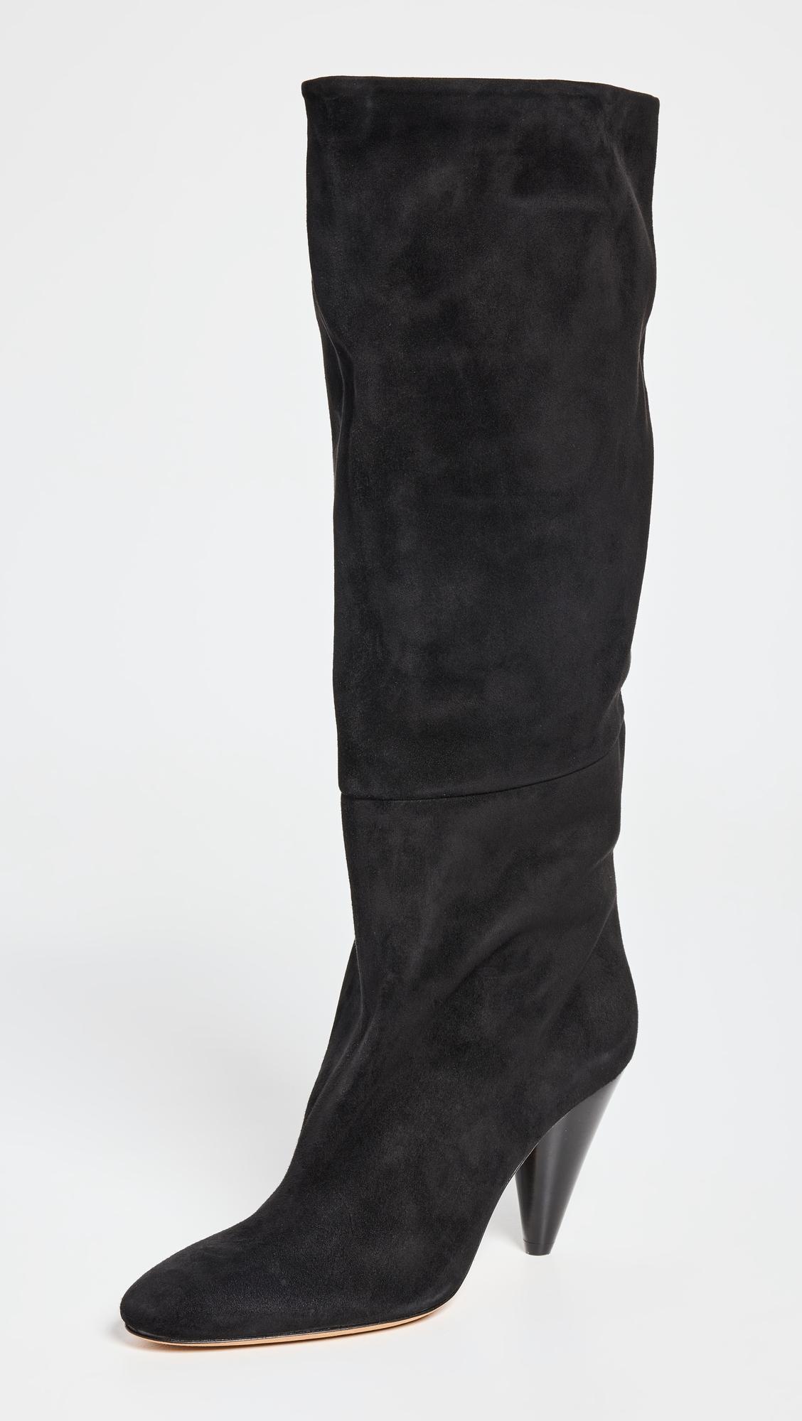 Cone Knee High Boots