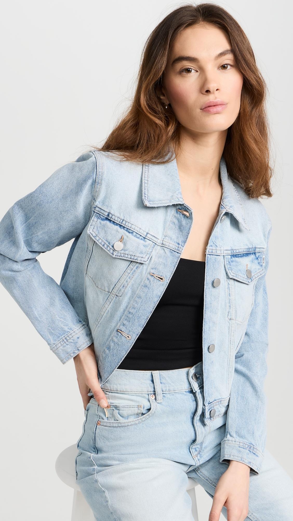 Vika Jacket Classic Denim