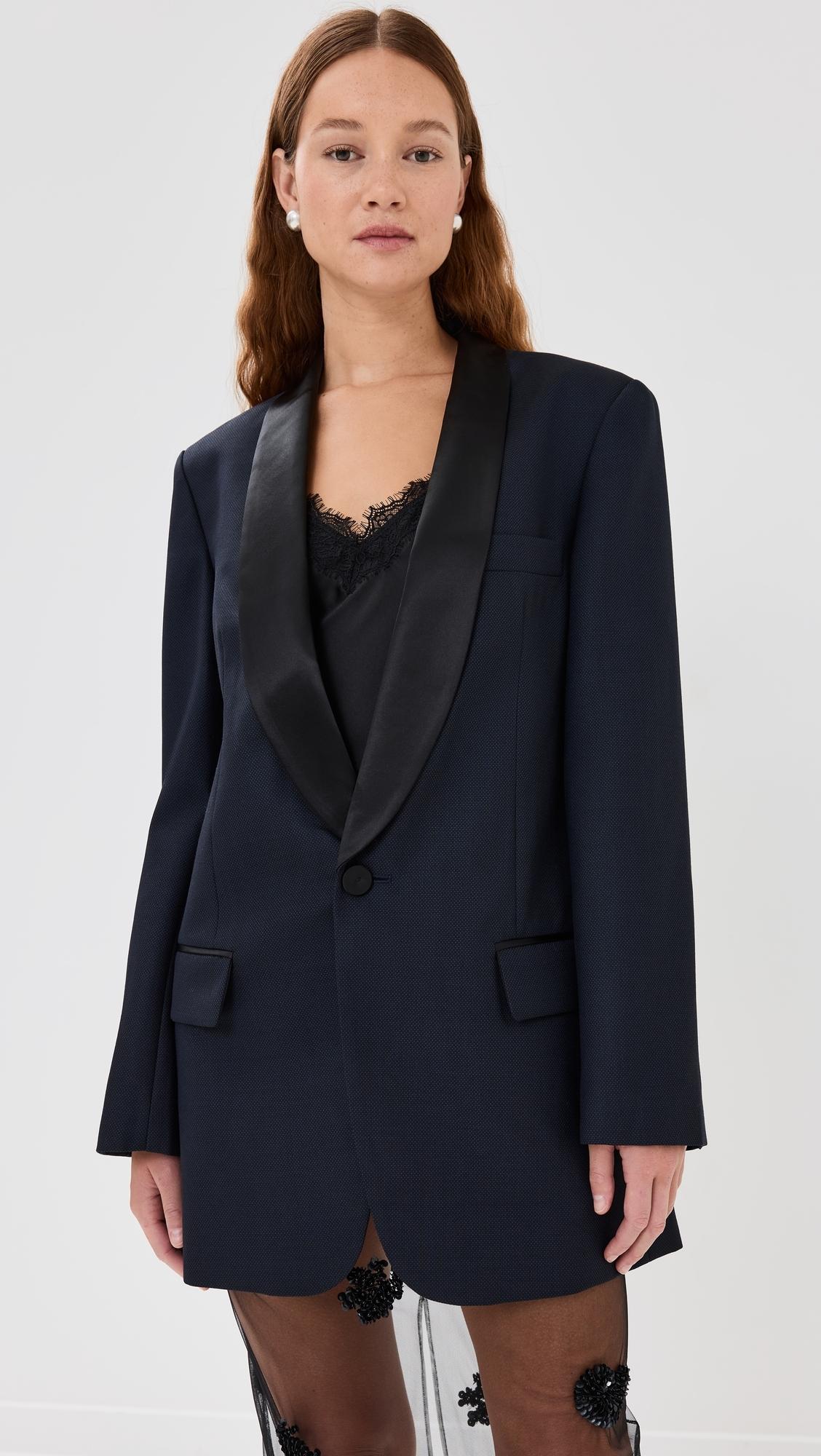 Birdseye Tuxedo Jacket