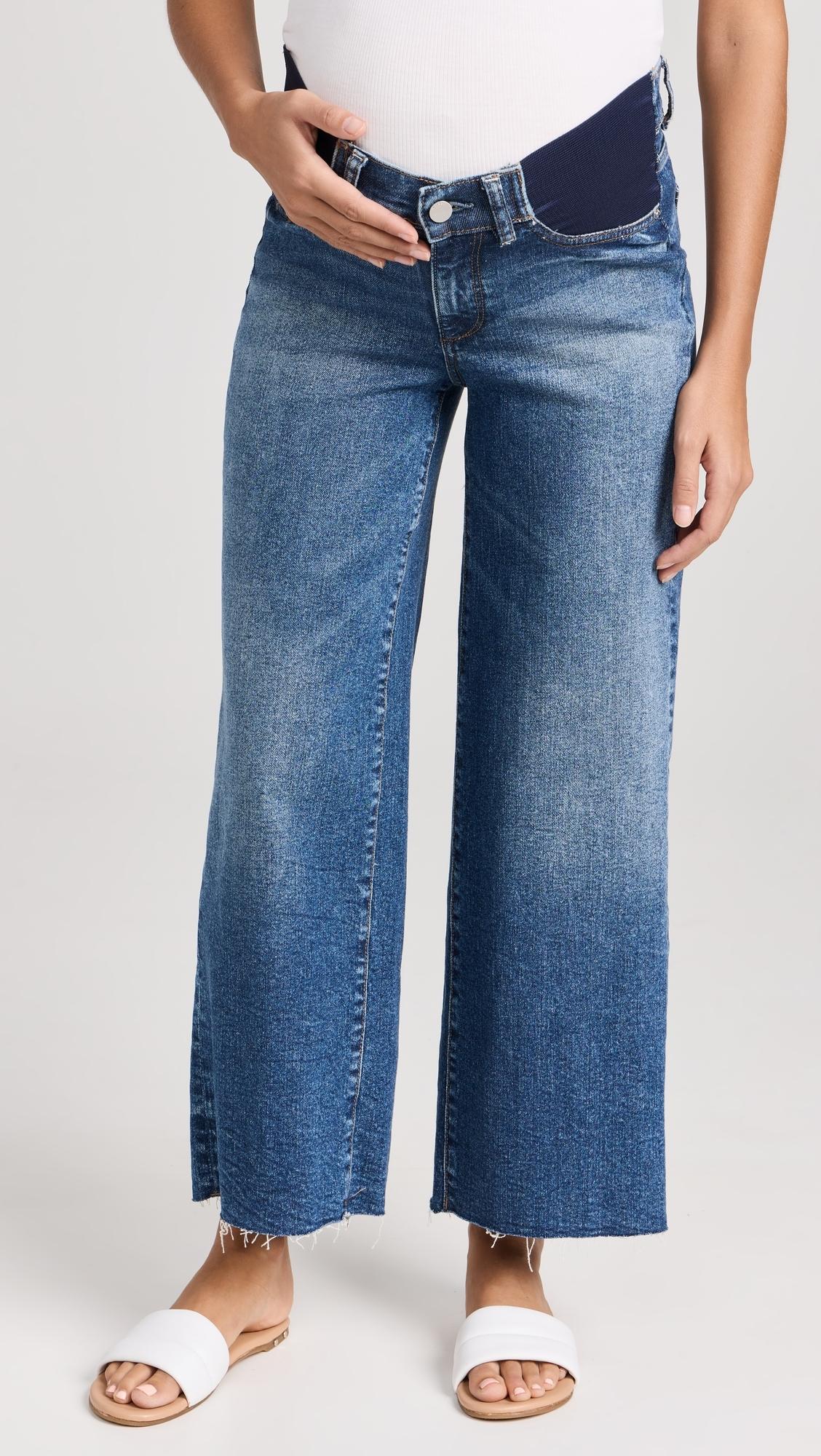 Hepburn Maternity Wide Leg Jeans