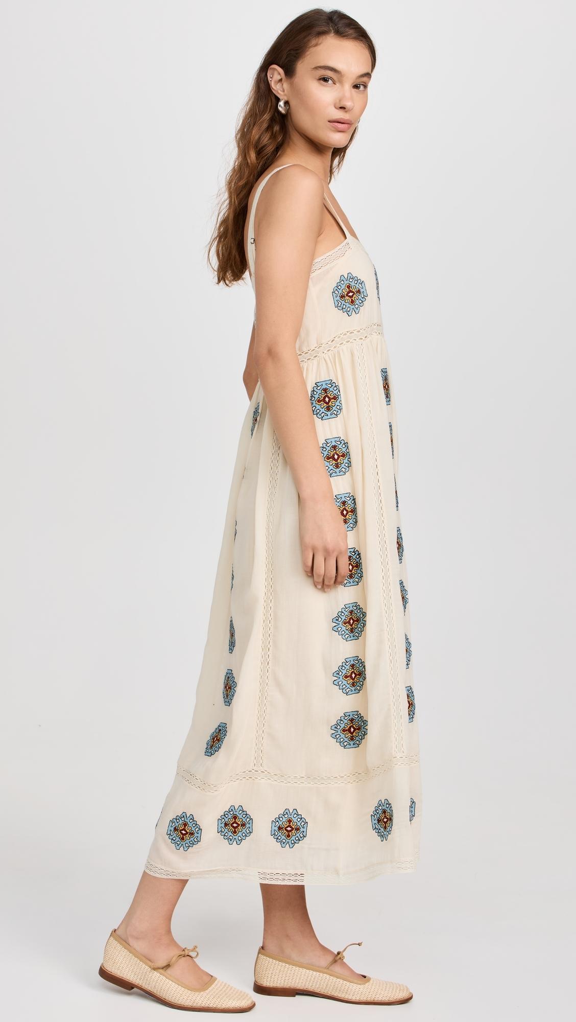 The Roam Dress with Folklore Embroidery