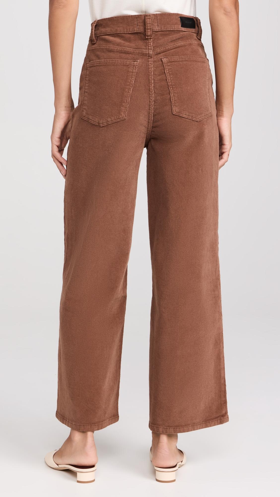 Hepburn Wide Leg High Rise Corduroy Jeans