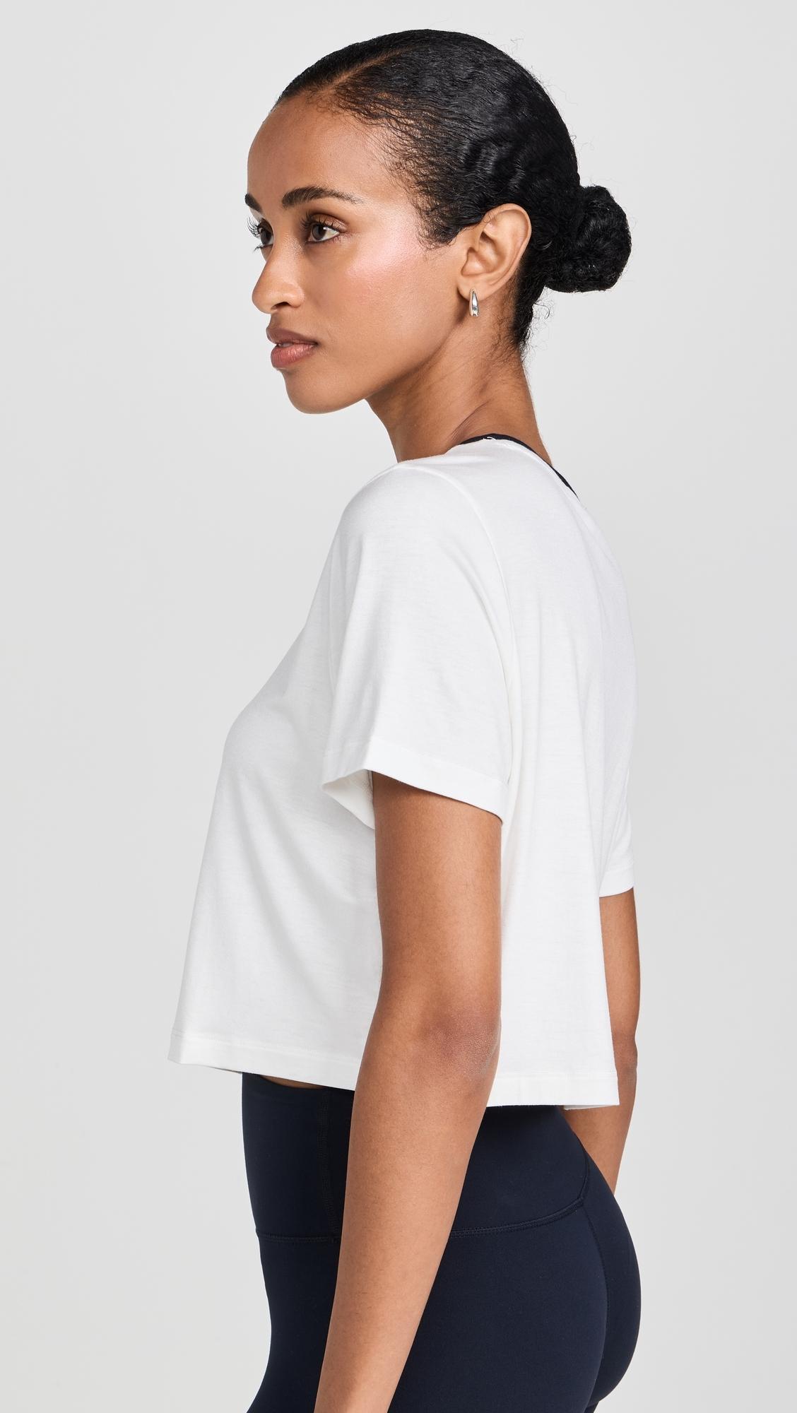 Djuna Crop Ringer Tee