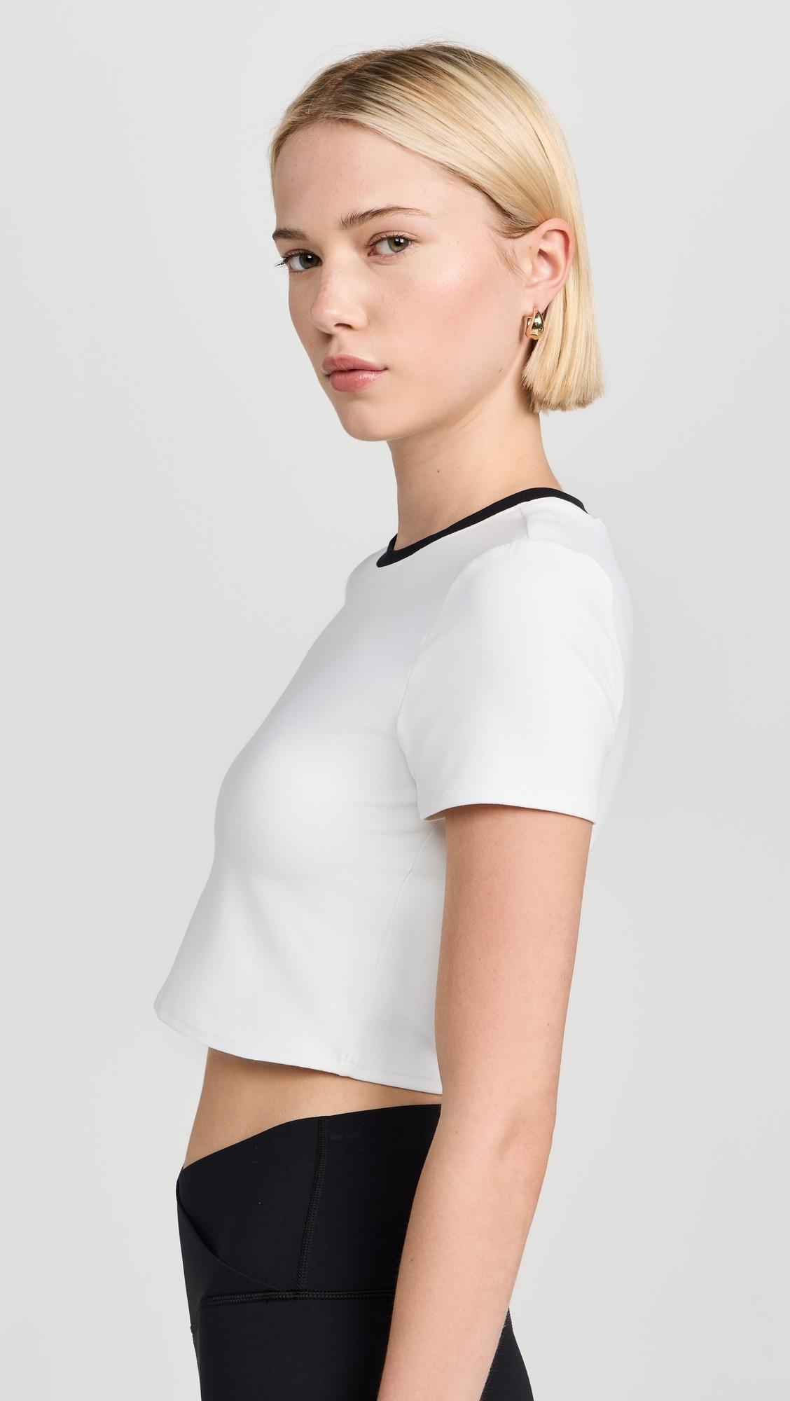 Airweight Short Sleeve Crop Tee