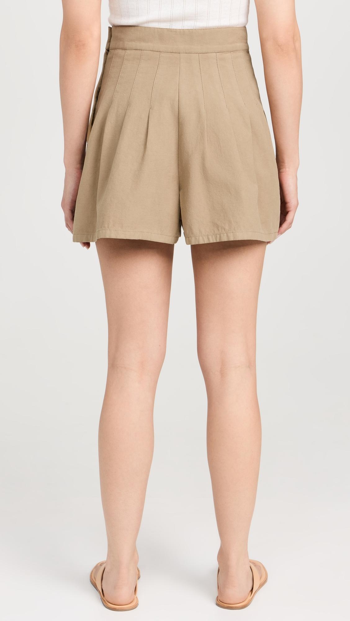 The Pleated Shorts