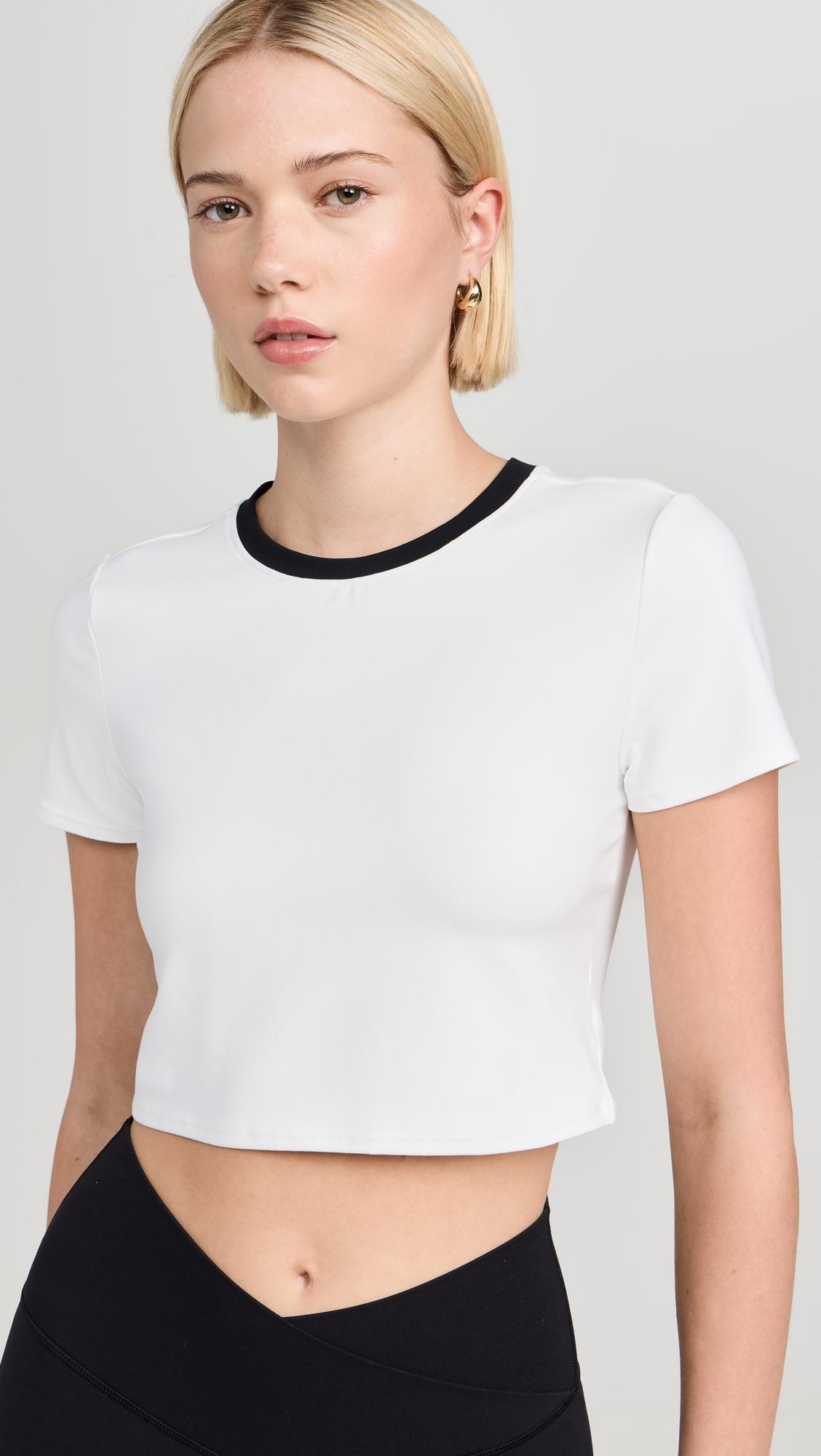 Airweight Short Sleeve Crop Tee