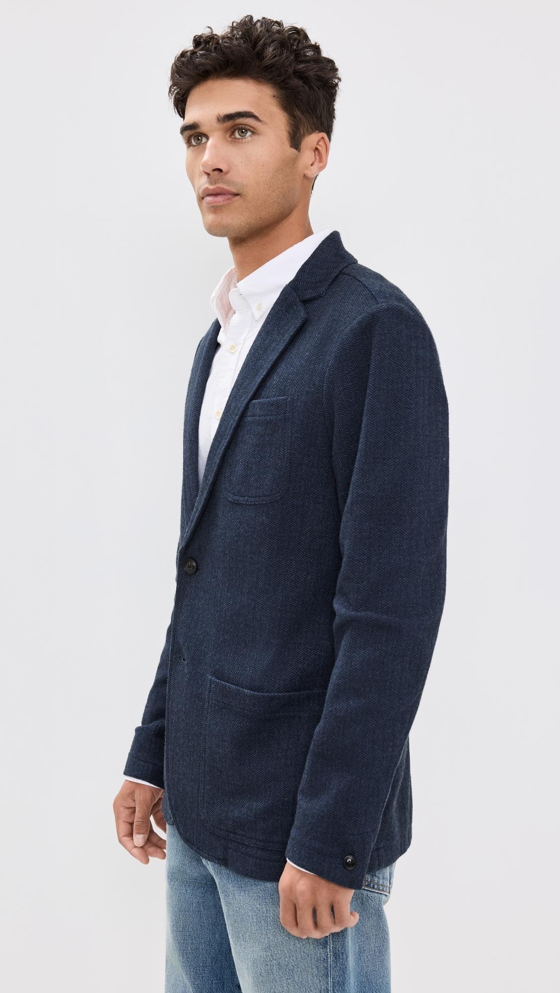 Inlet Herringbone Blazer