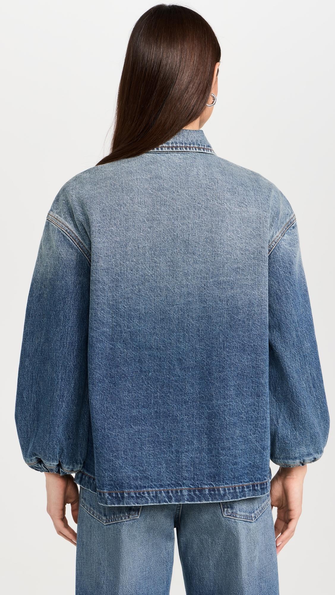 The Blouson Sleeve Chore Jacket