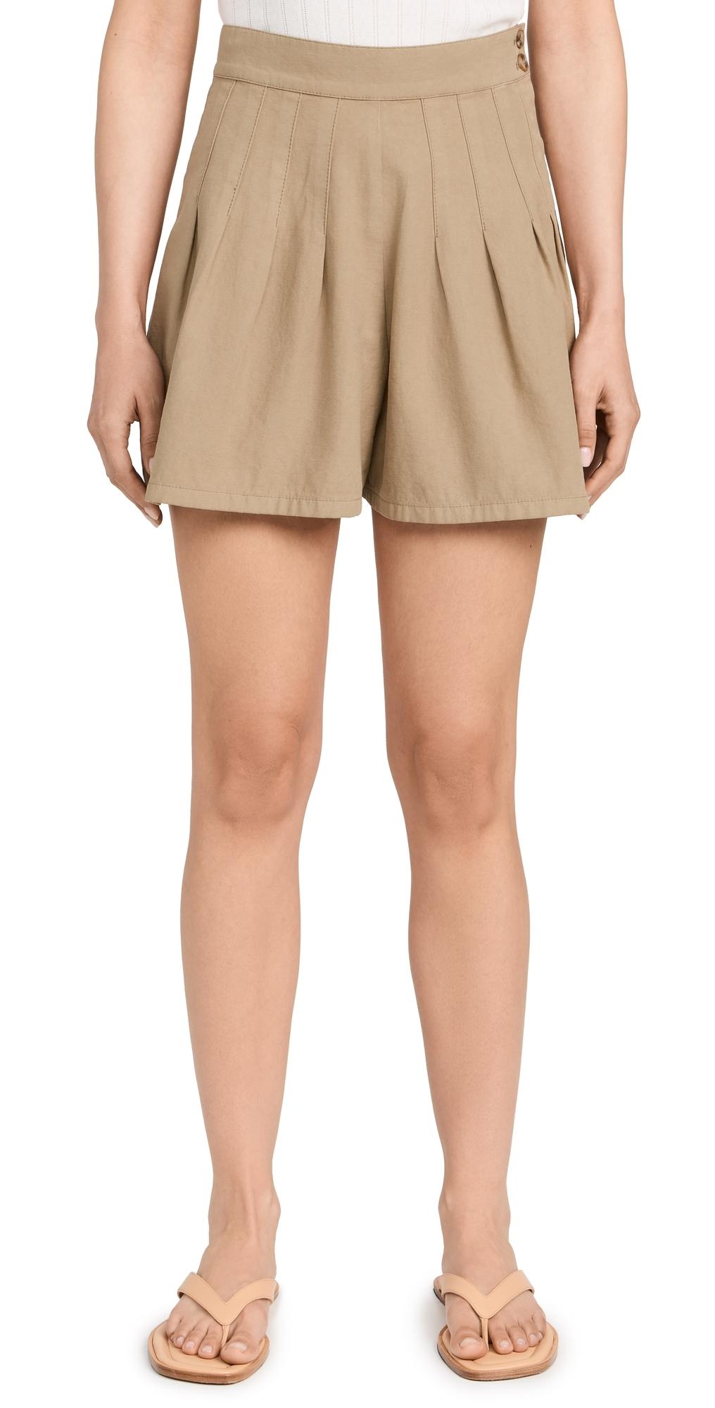 The Pleated Shorts