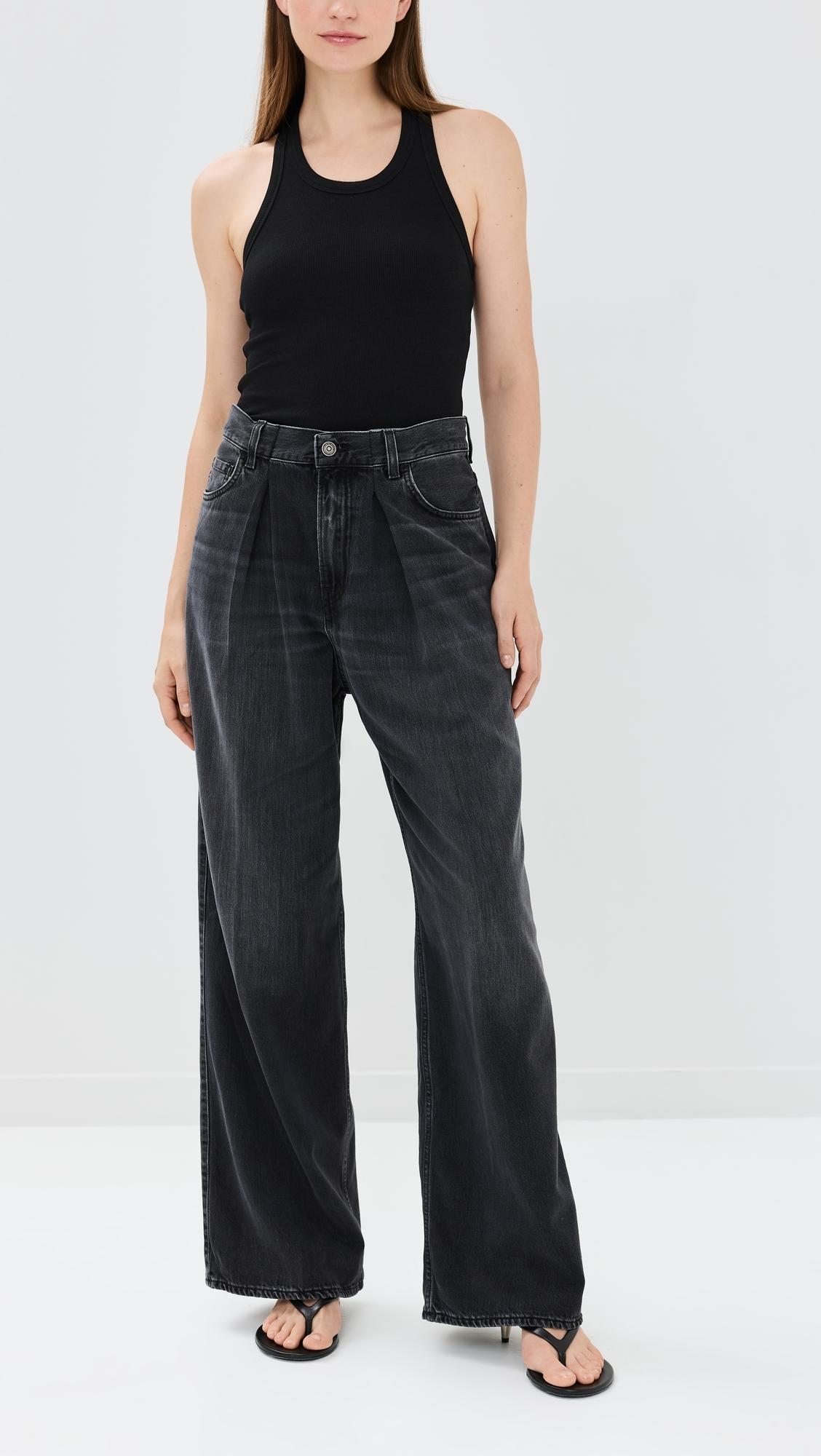 Candy Black Tencel Jeans