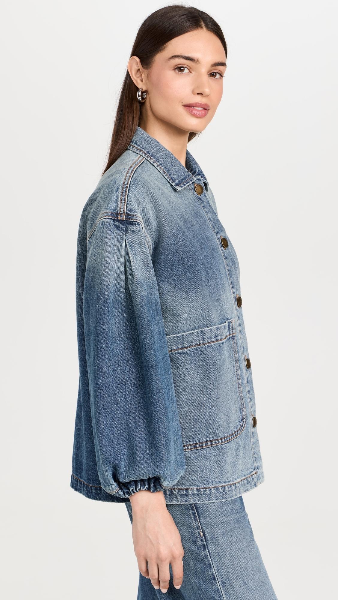 The Blouson Sleeve Chore Jacket