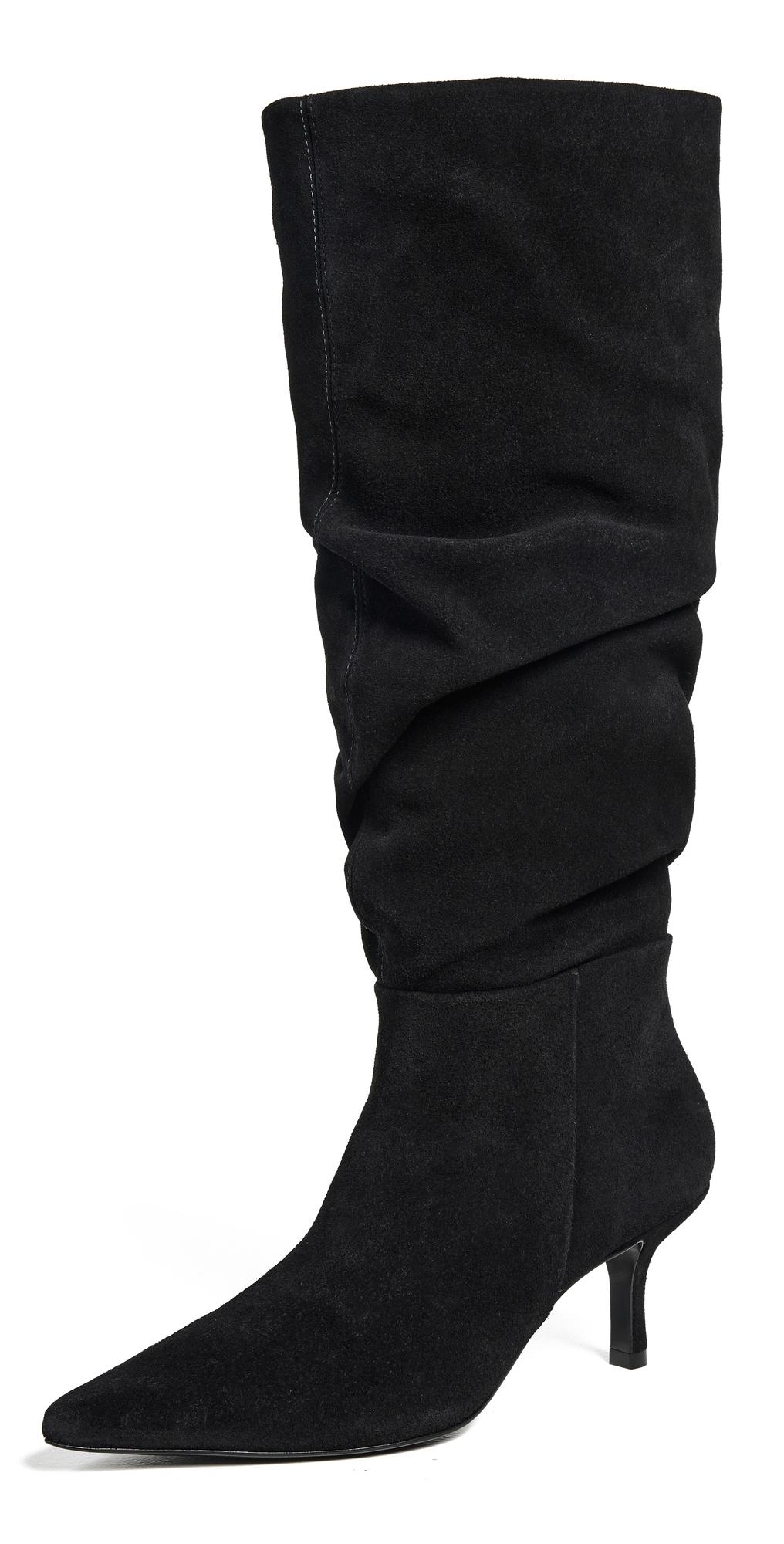 Jordi Suede Slouch Boots