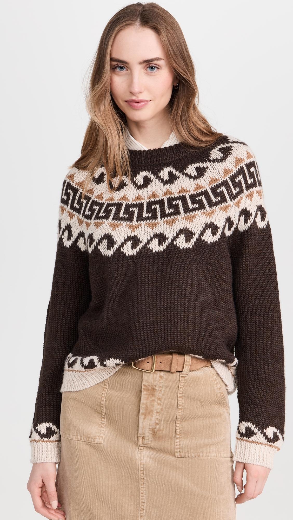 The Greek Key Pullover