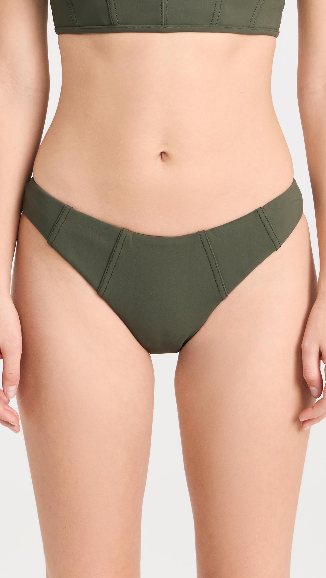 Zora Seamed Bikini Bottoms