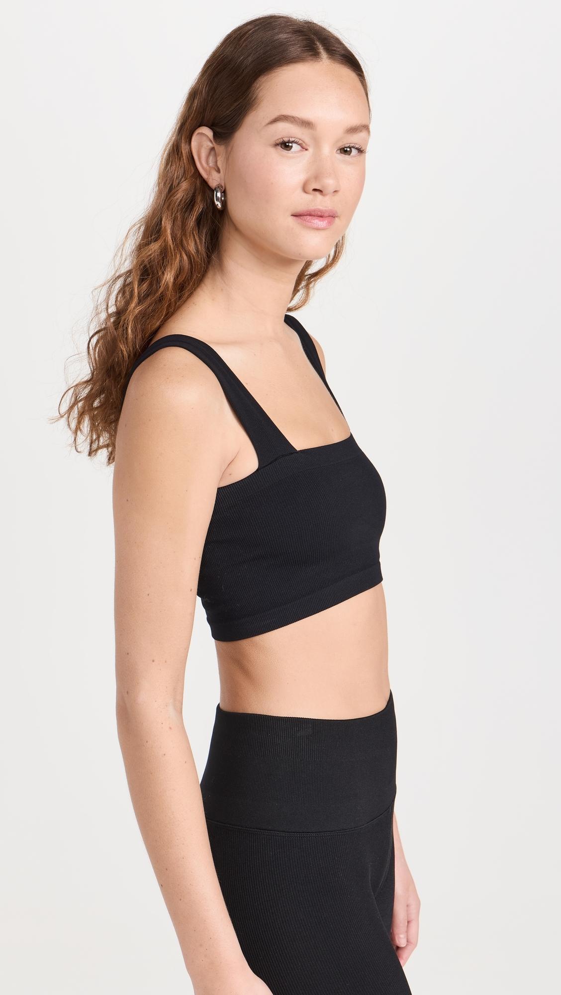 Rib Seamless Bra