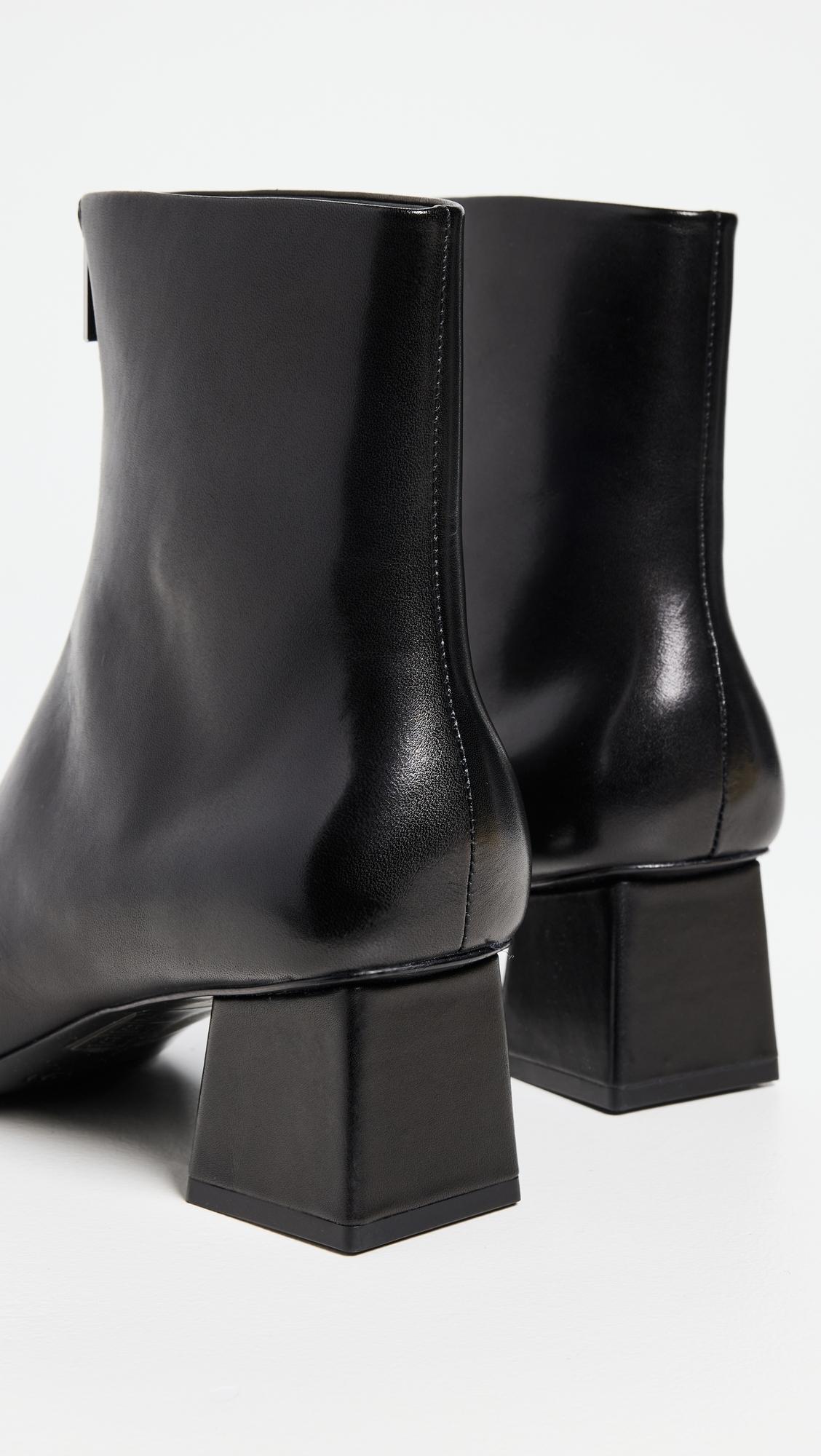 Ryder Leather Zip Front Boots