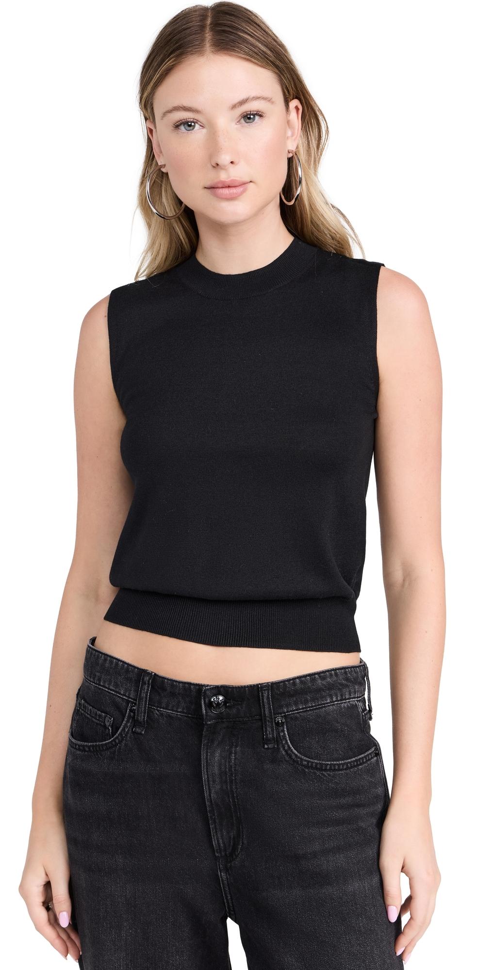 Sleeveless Crewneck