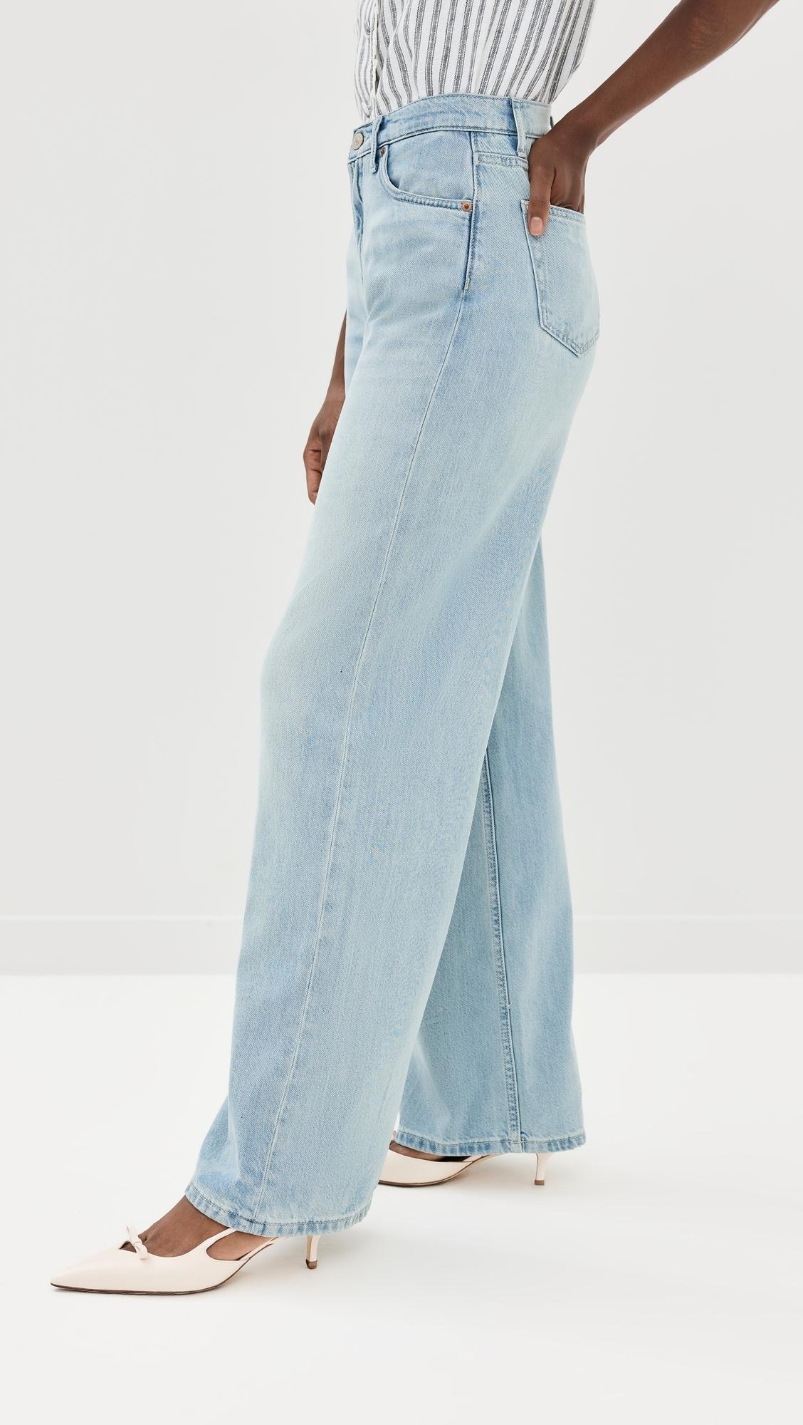 Cary Lived-In Wide Leg Jeans