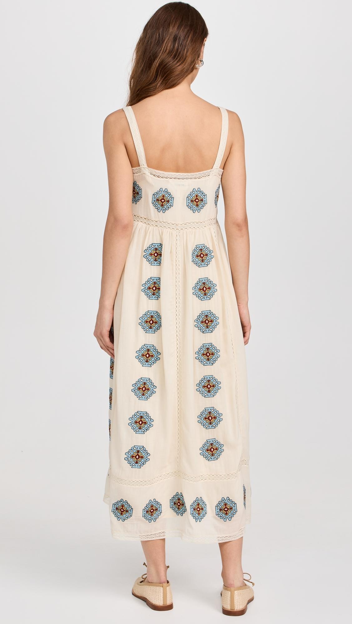 The Roam Dress with Folklore Embroidery