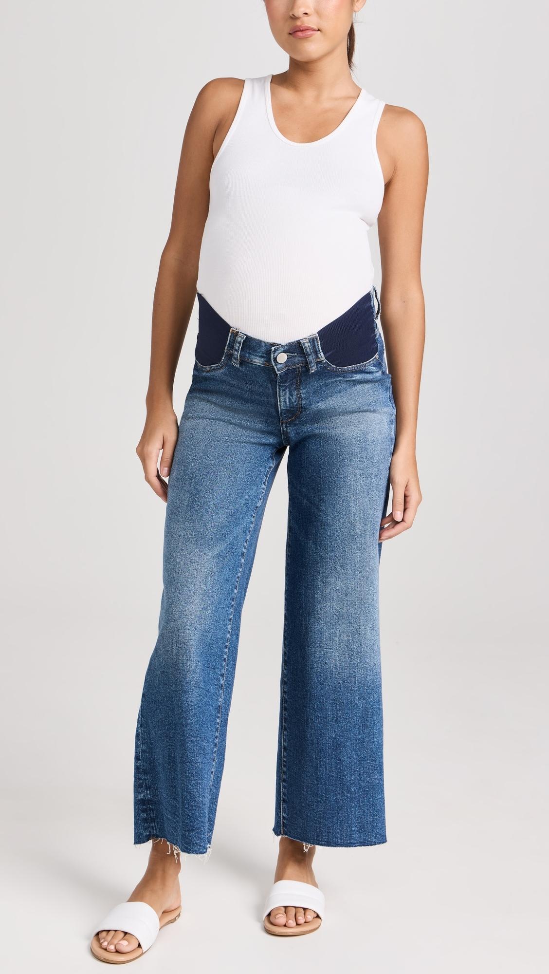 Hepburn Maternity Wide Leg Jeans