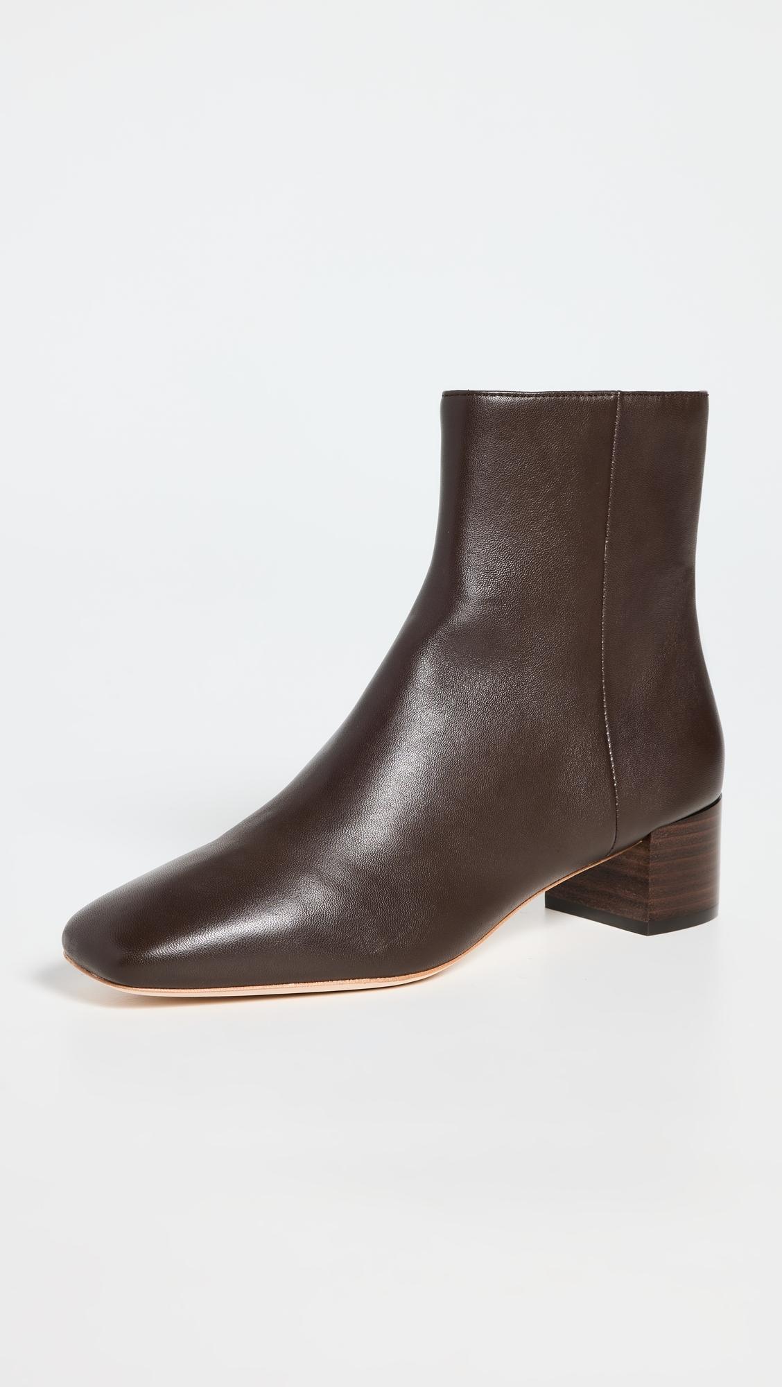 Ginny Square Toe Ankle Boots