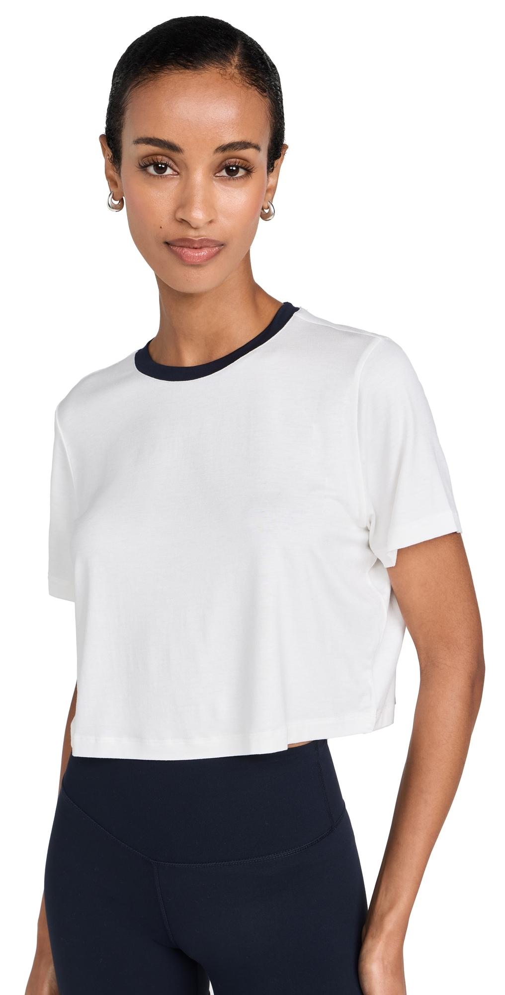 Djuna Crop Ringer Tee