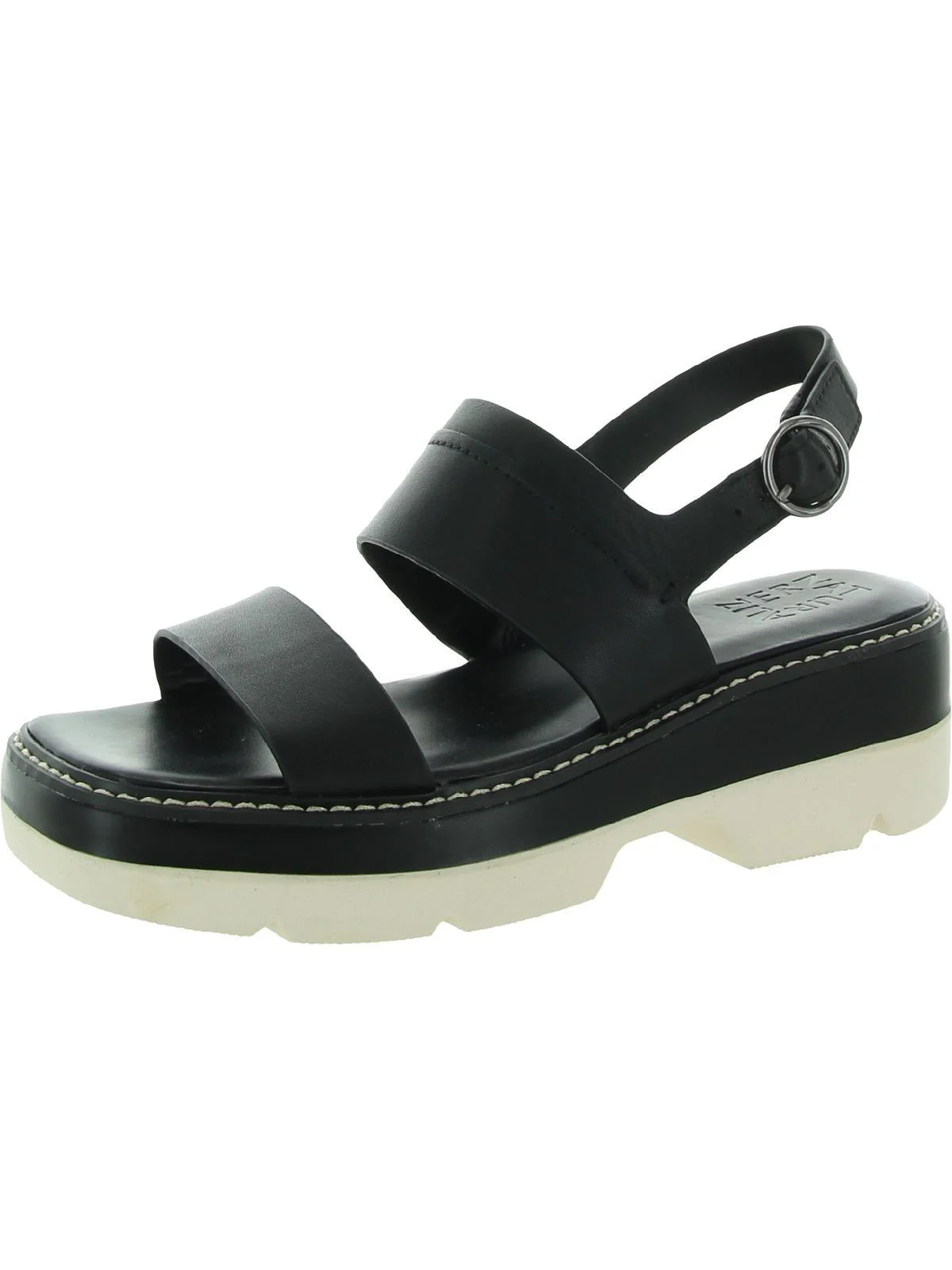 holden womens leather ankle strap platform sandals