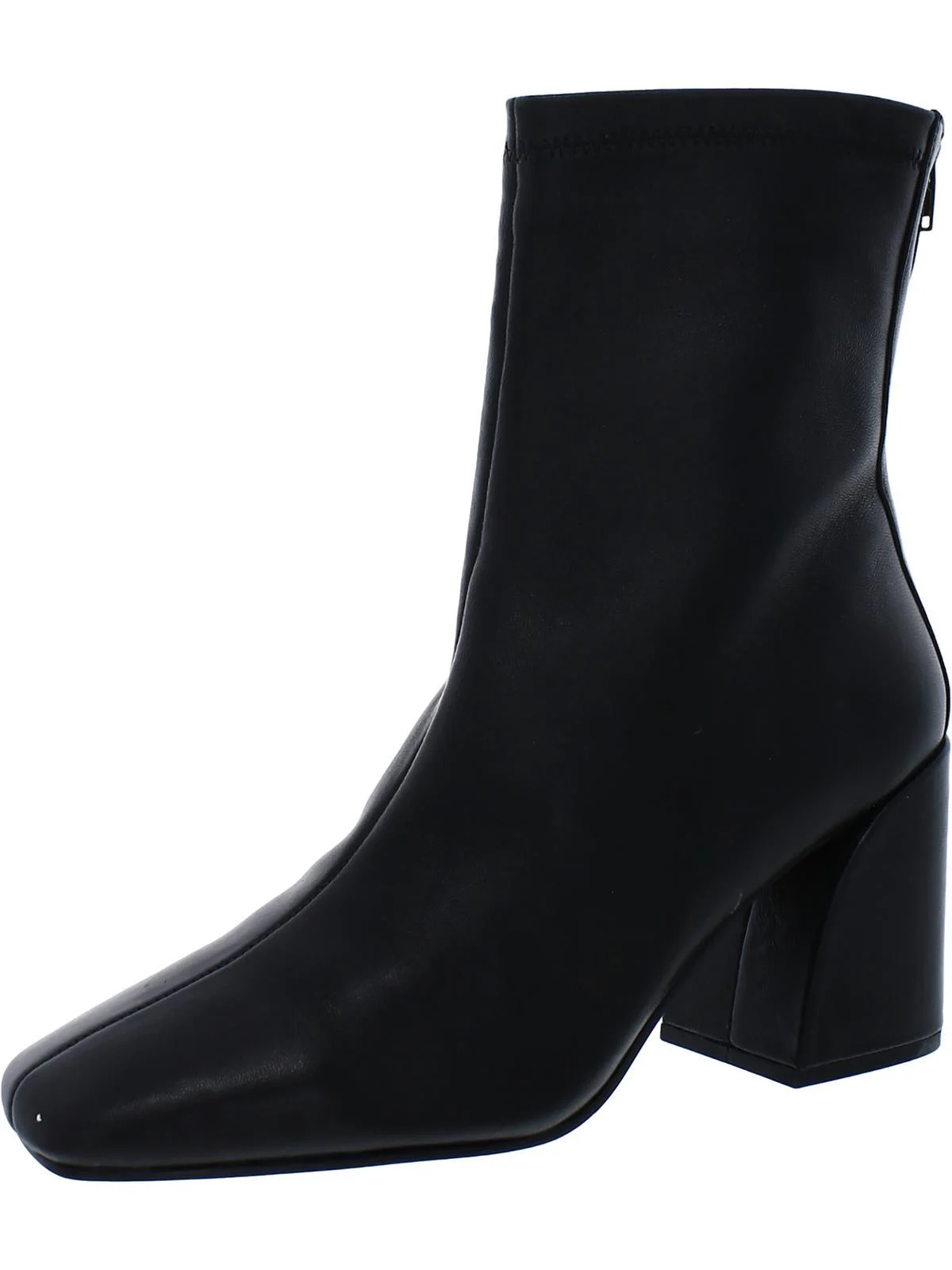 julie womens leather square toe mid-calf boots