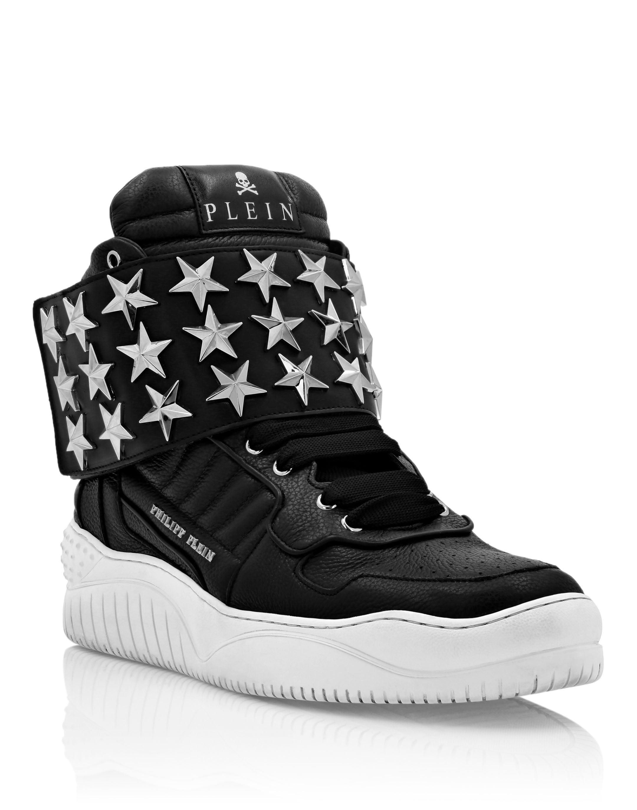 thunder hi-top sneakers stars