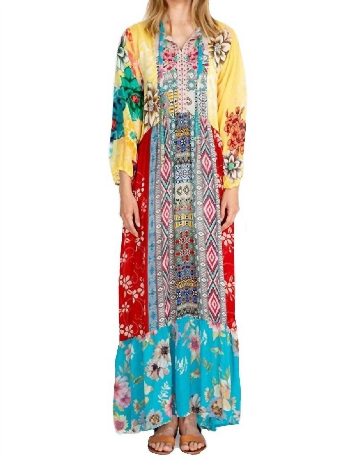 seido dress in multi