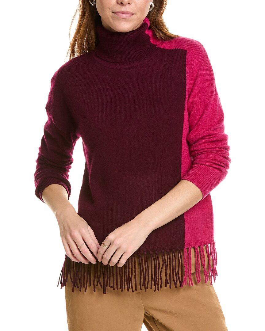 colorblock cashmere sweater