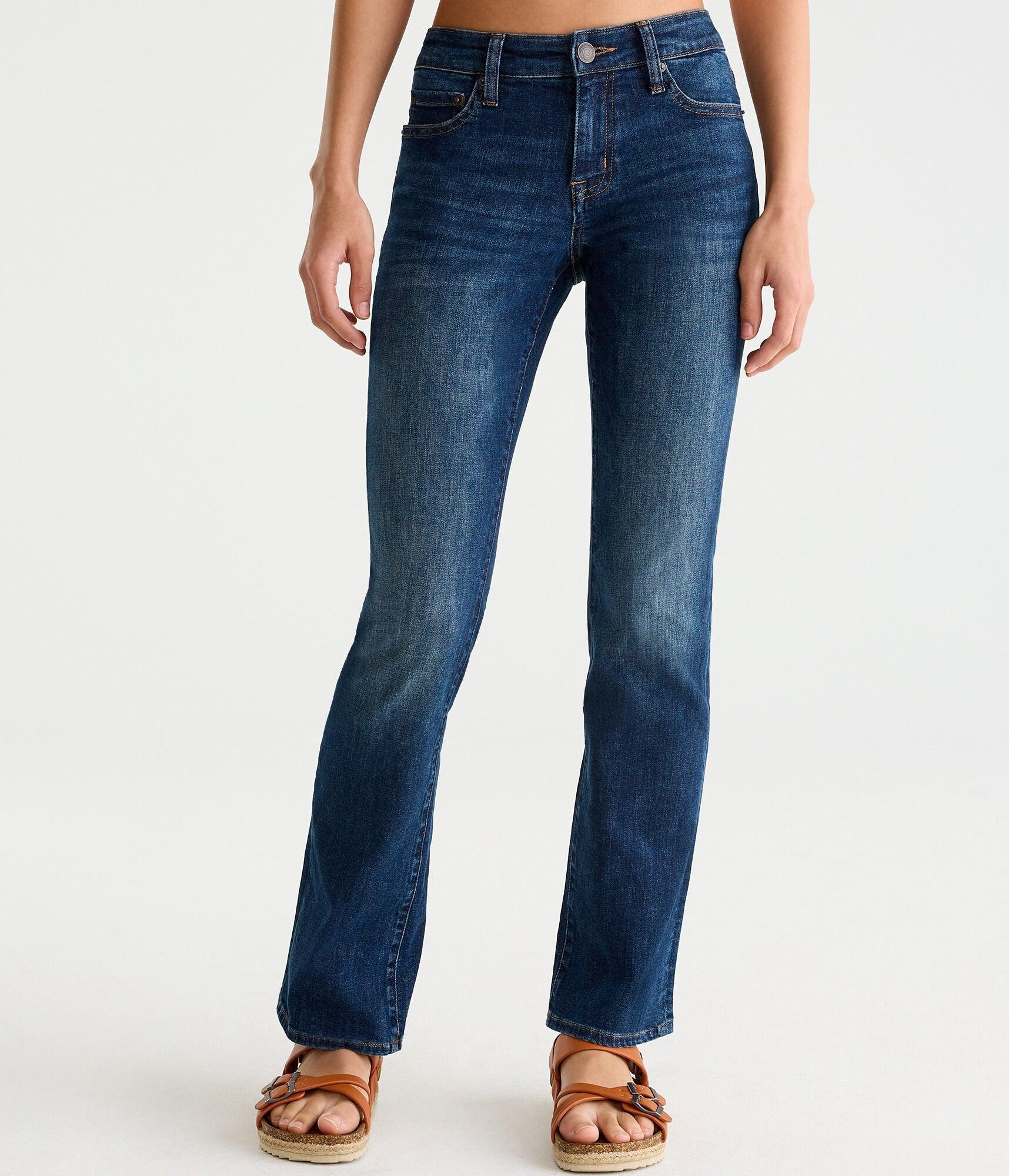 womens mid-rise bootcut jean