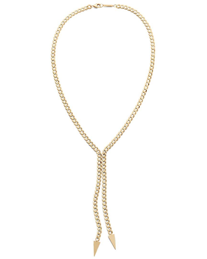 14k lariat necklace