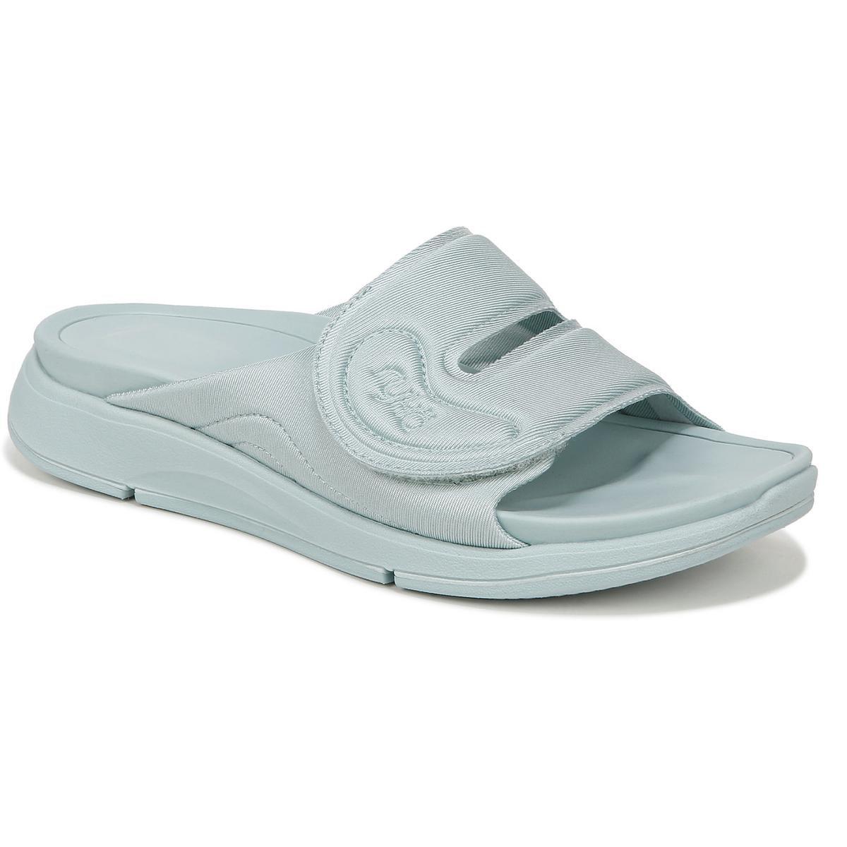 tao recovery womens satin lightweight slide sandals