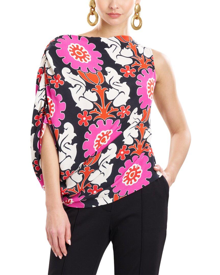 talitha crepe drape top