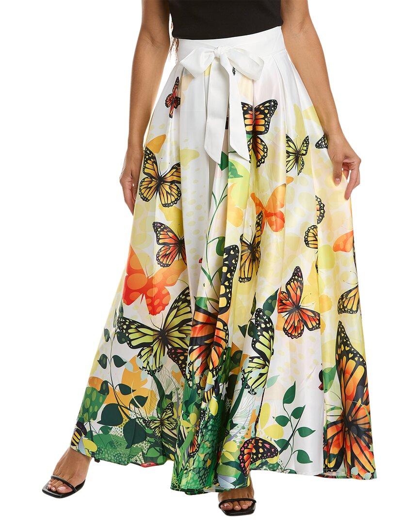 butterfly nature maxi skirt