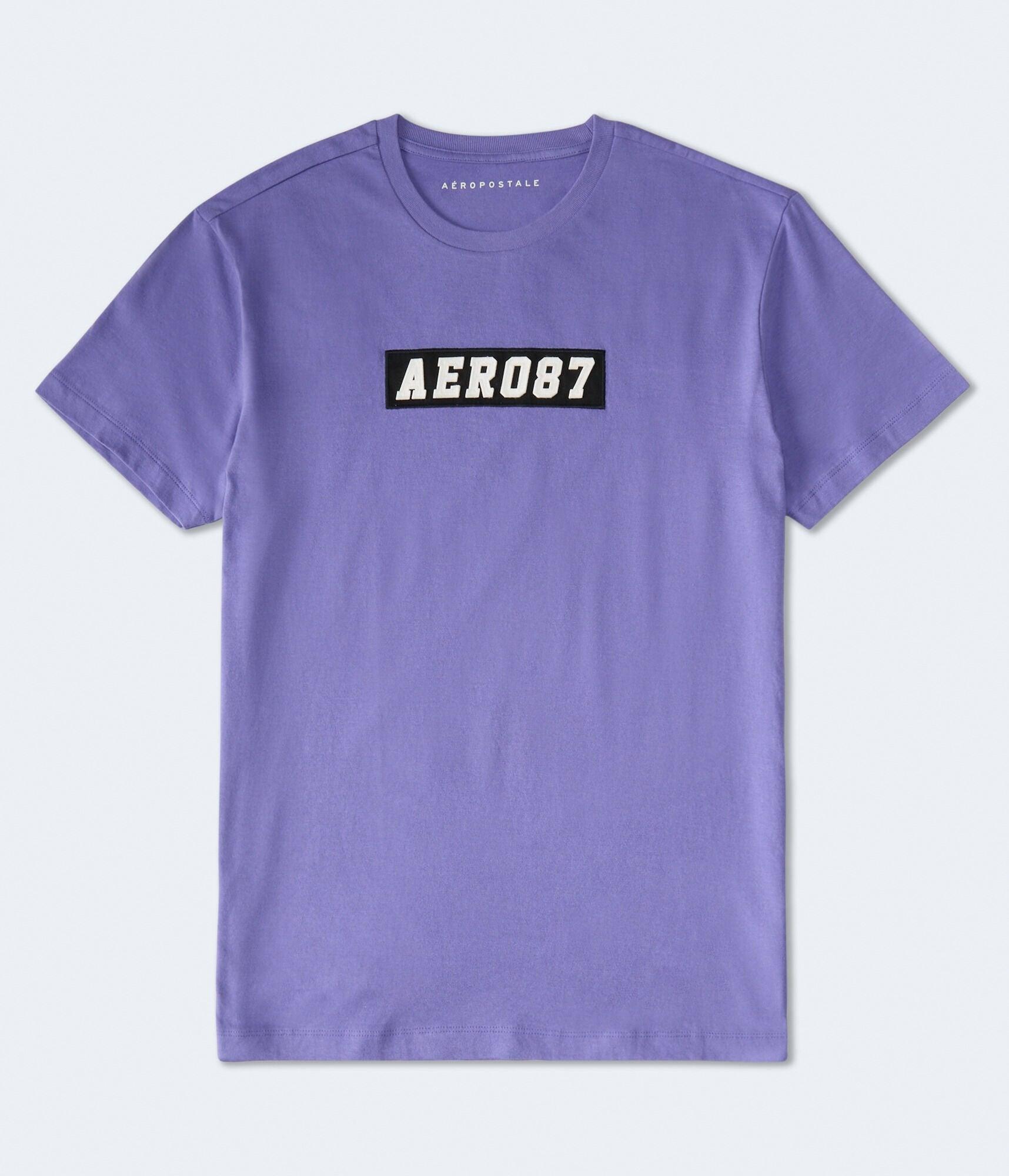 87 box logo appliqué graphic tee