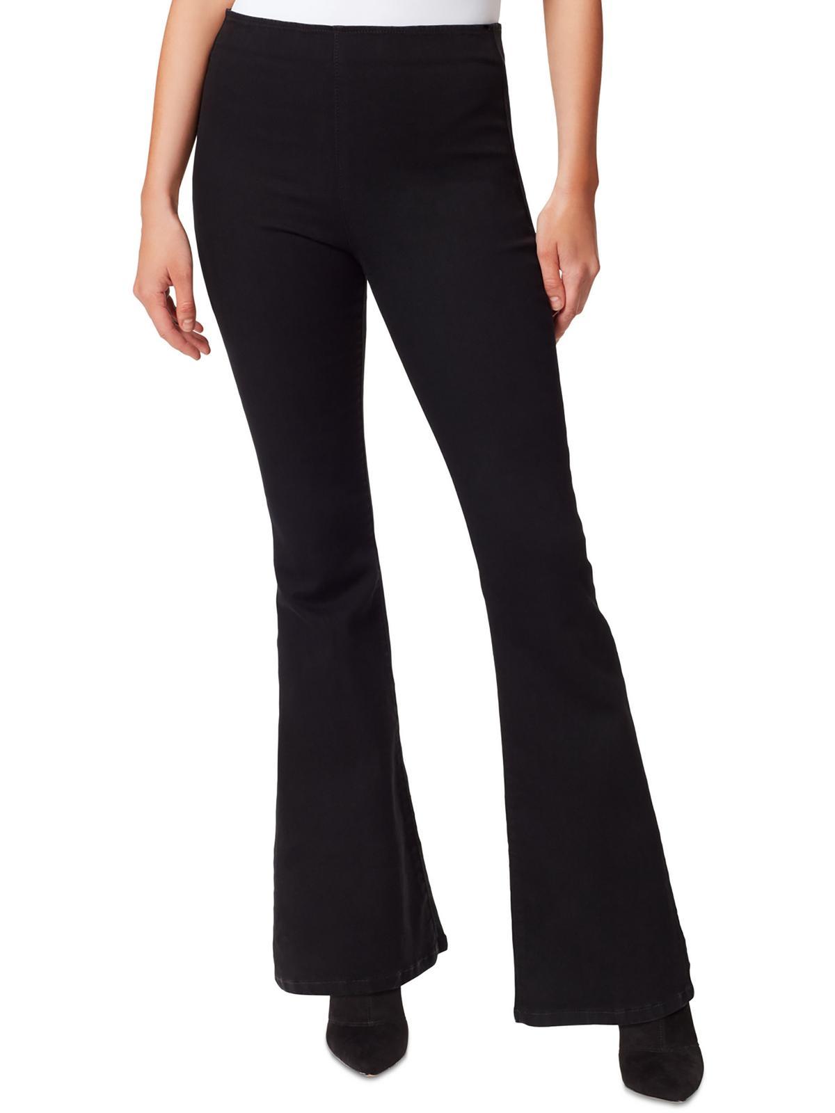 womens mid rise soft sculpt flared jeans